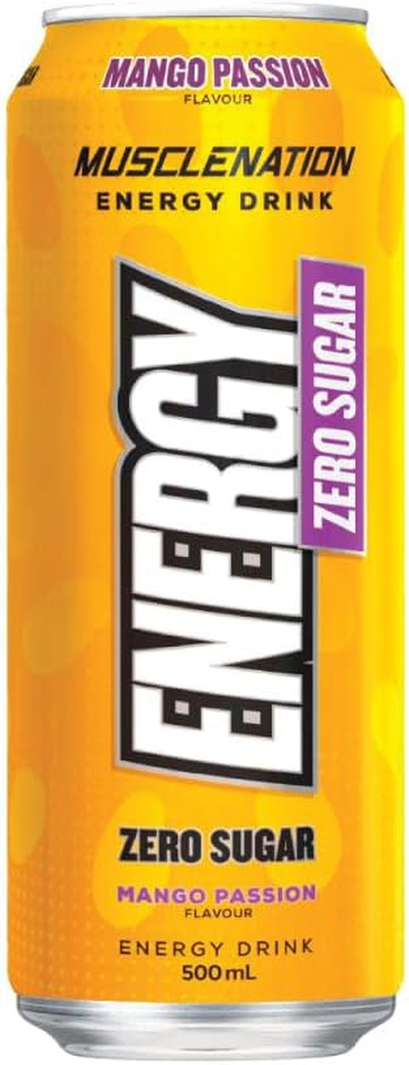 Muscle Nation Mango Passion Energy Drink 12 X 500Ml image number 4