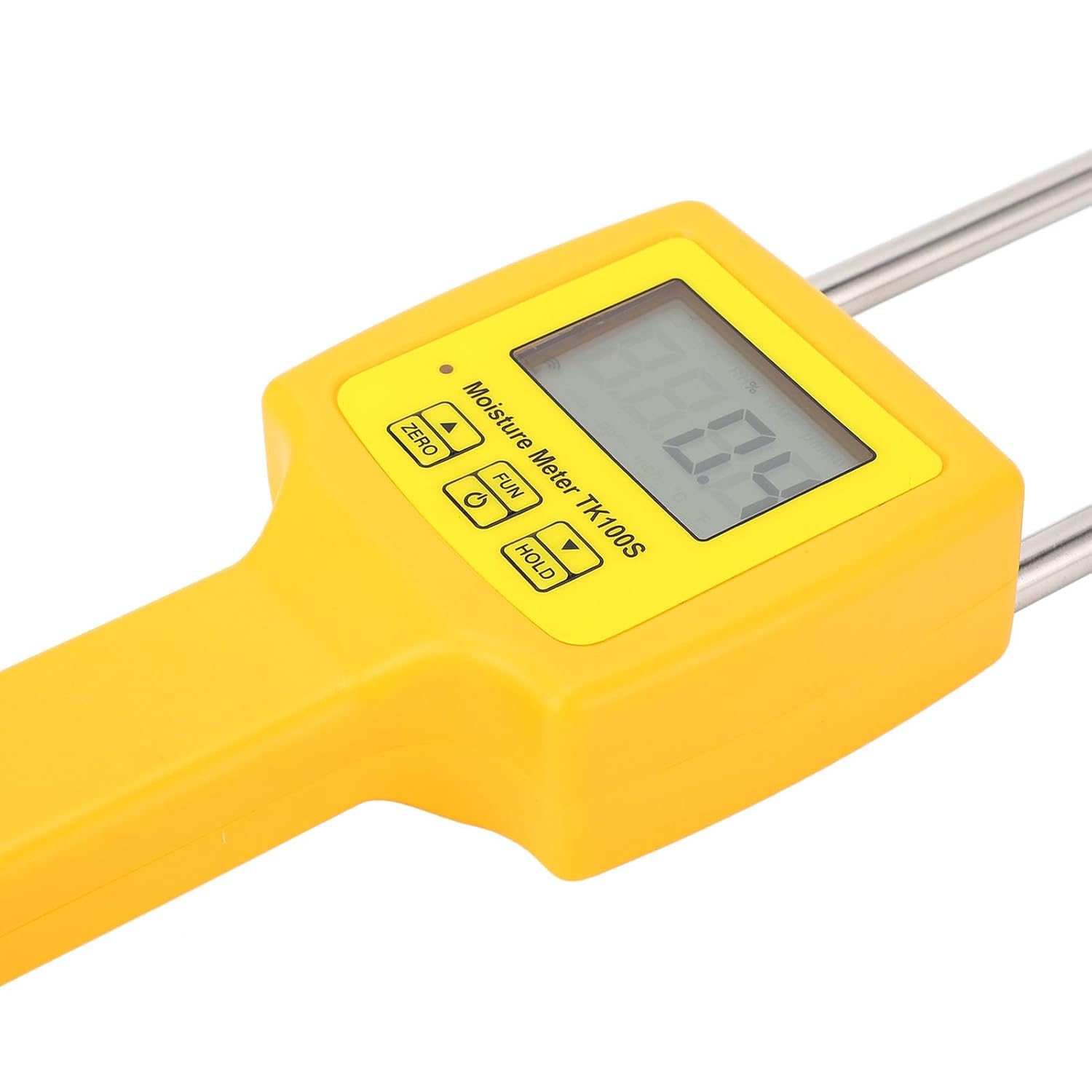 Haofy Testers of the Water Content with Temperature Moisture Compensation LCD Display of Portable Probe Moisture Measurement Monitor for Orchard Grass and Timothy image number 3