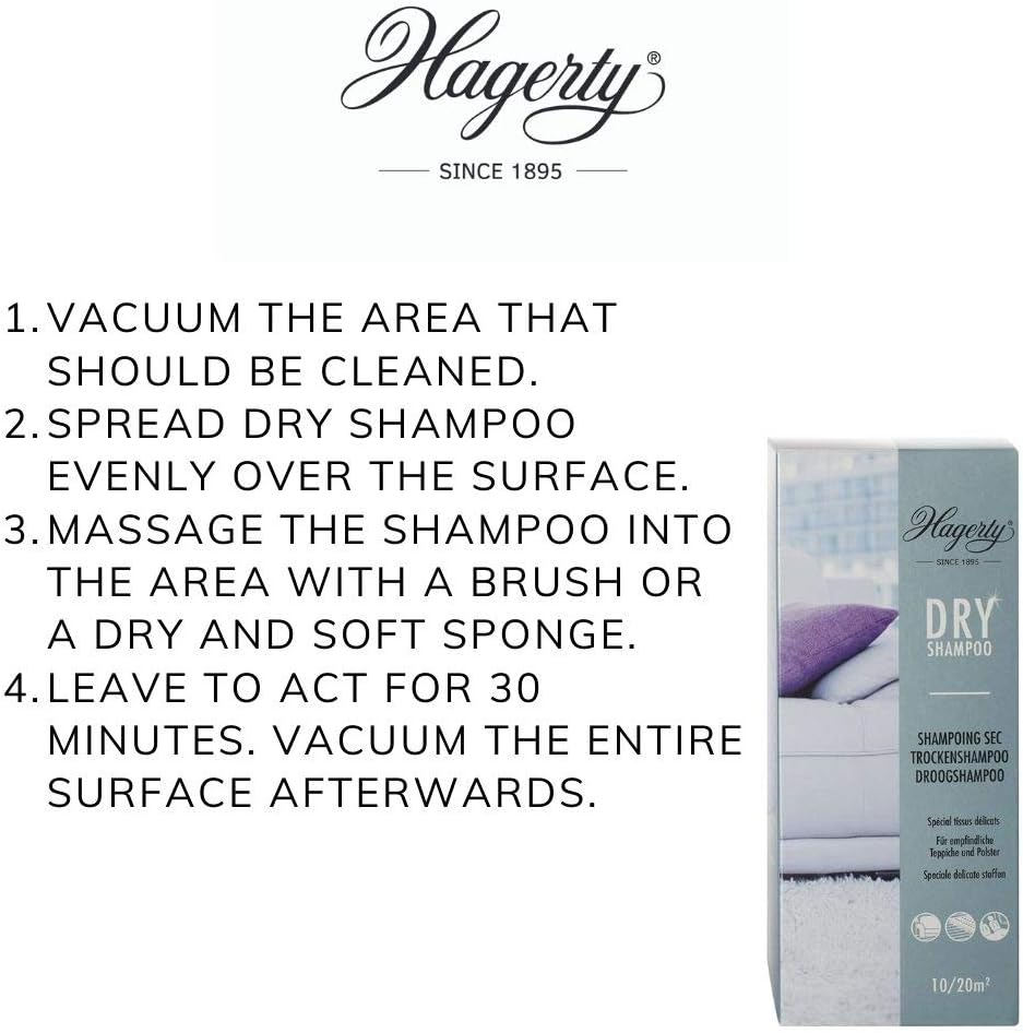 Hagerty Dry Carpet Shampoo 500G - A116079 image number 3