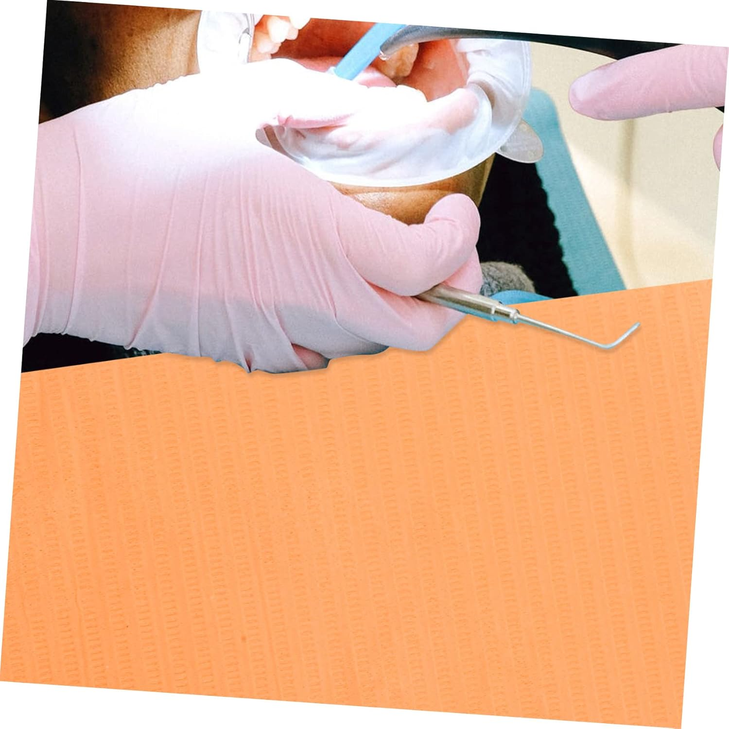 Healvian 125Pcs Manicure Tablecloths Disposable Mats Nail Art Pad Salon Supplies Water-Resistant Tablecloth Clean Pads image number 3