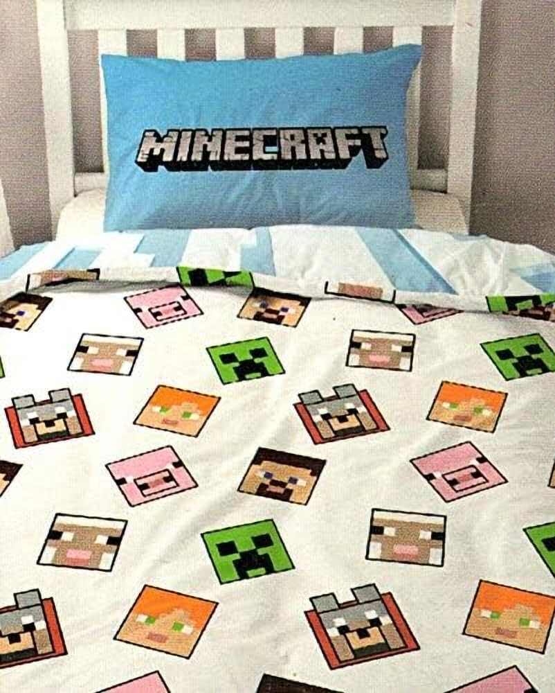 Minecraft Battle Single Cotton Duvet/Doona Cover Set image number 2