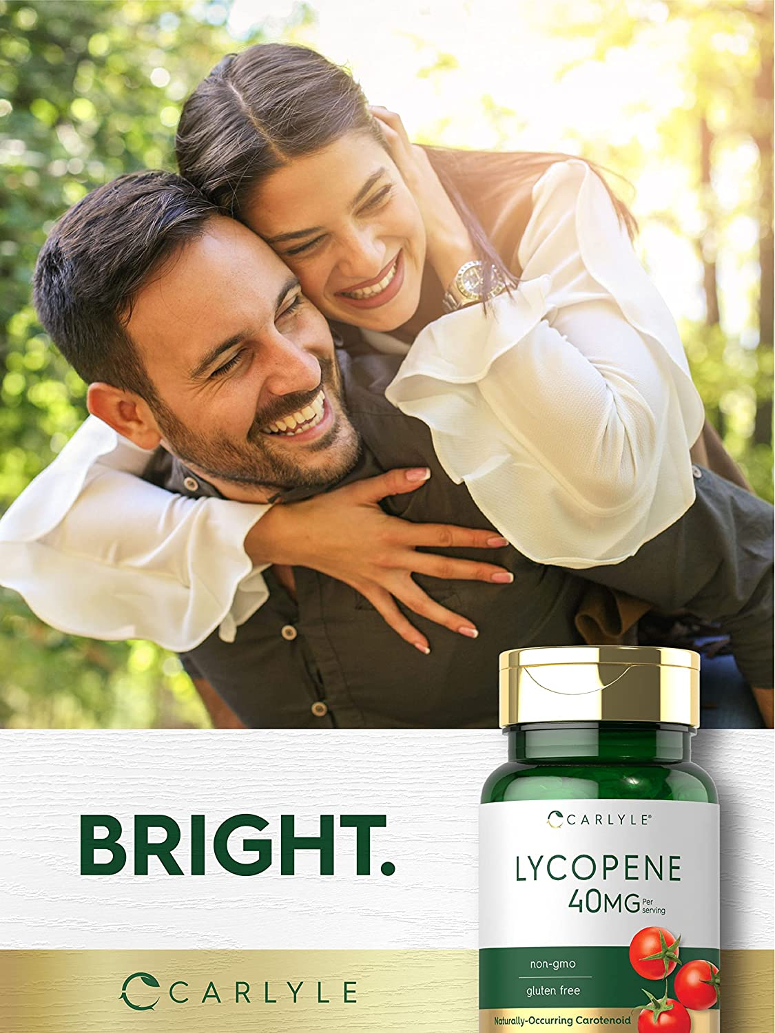 Lycopene | 40Mg | 120 Softgels | Non-Gmo & Gluten Free Supplement | by Carlyle image number 2