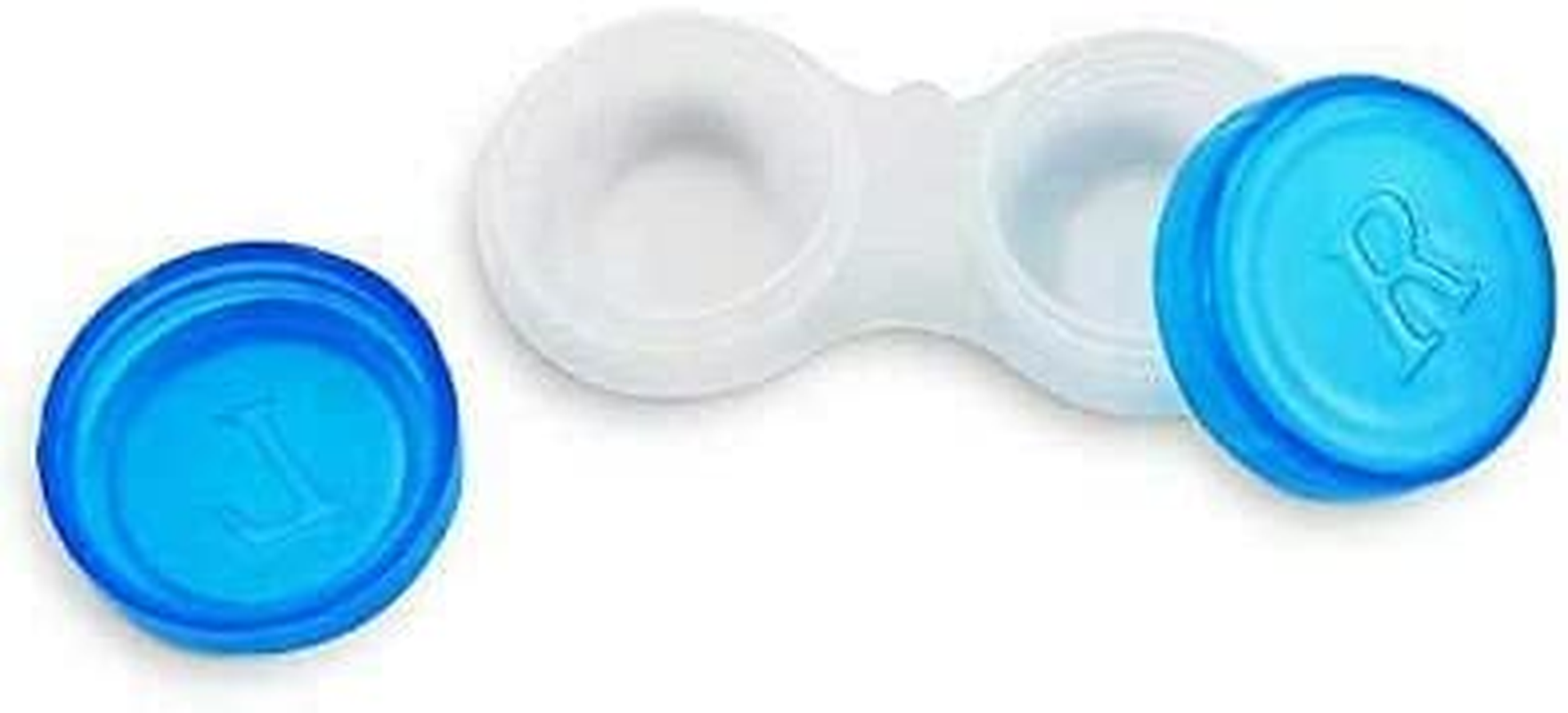 30 Pack Colorful Contact Lens Case - Bulk Eye Lense Cases, Holder Container Case