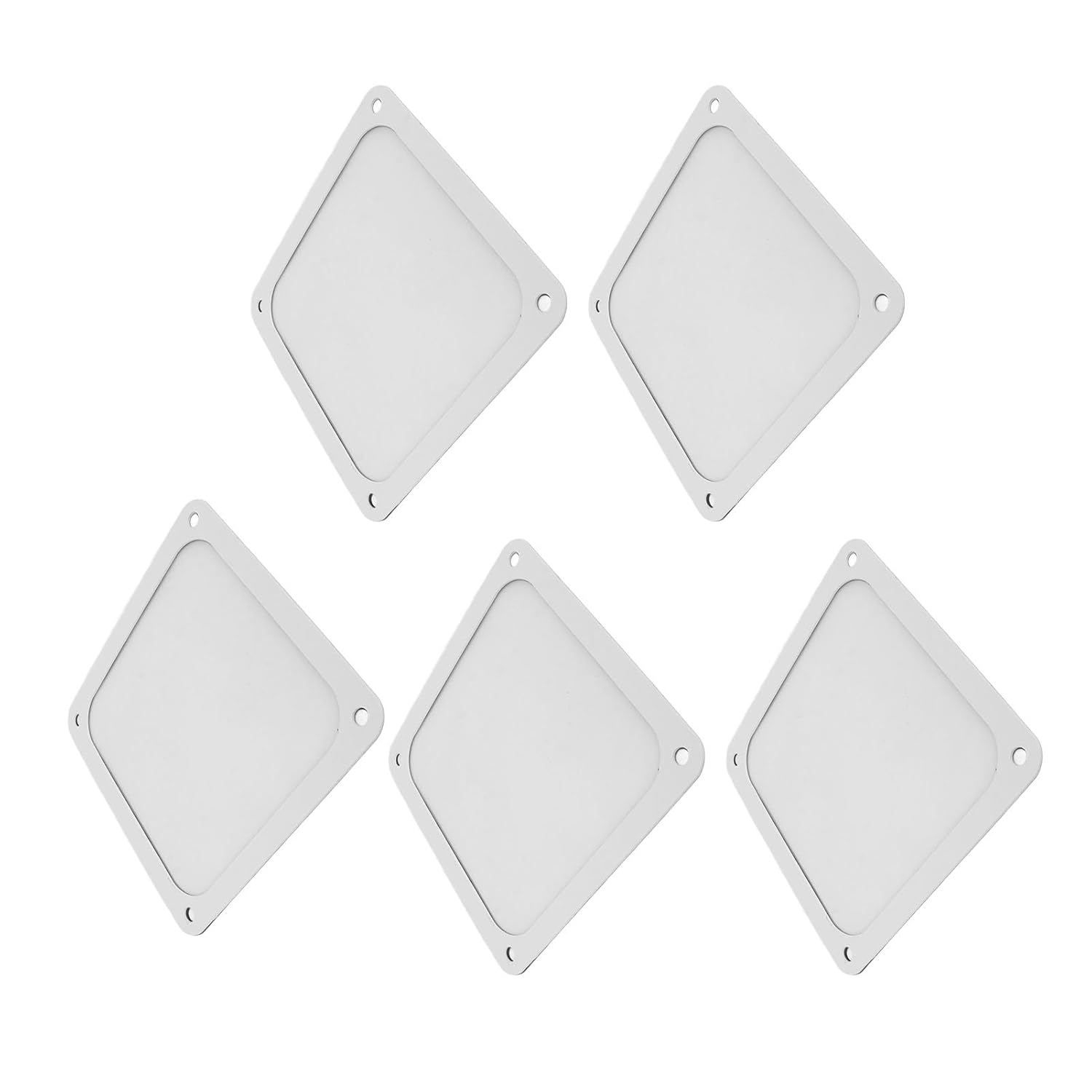 Computer Case Fan Dust Filter, Fine Aperture 120Mm PC Fan Dust Mesh Filter for Fan Vents (White) image number 4