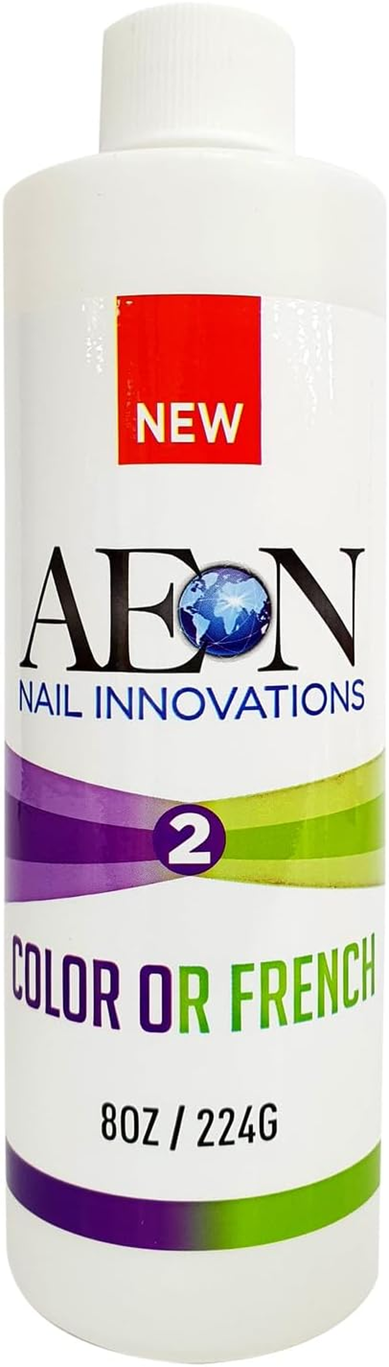 Aeon - Nail Dip Dipping Liquid #2 Color or French Base Refill 8Oz