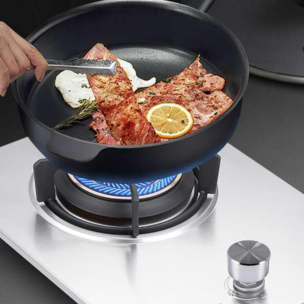 Metal Gas Stove Knobs,6 Pcs Gas Stove Knobs 6Mm Cooker Control Range Oven Knob Burner Knob Gas Hob Switch Replacement Parts image number 6