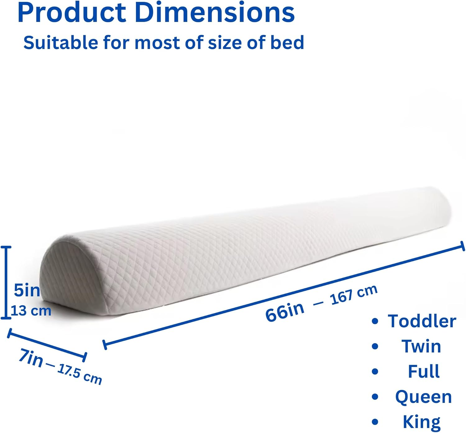 SNOOZY MONKEY Extra Long Bed Rail Bumper | Soft Foam Bed Bumper for Kids | Baby Bed Guard | Child Bed Safety Side Rail | Designed to Fit Twin, Full, Queen & King Size Beds image number 3