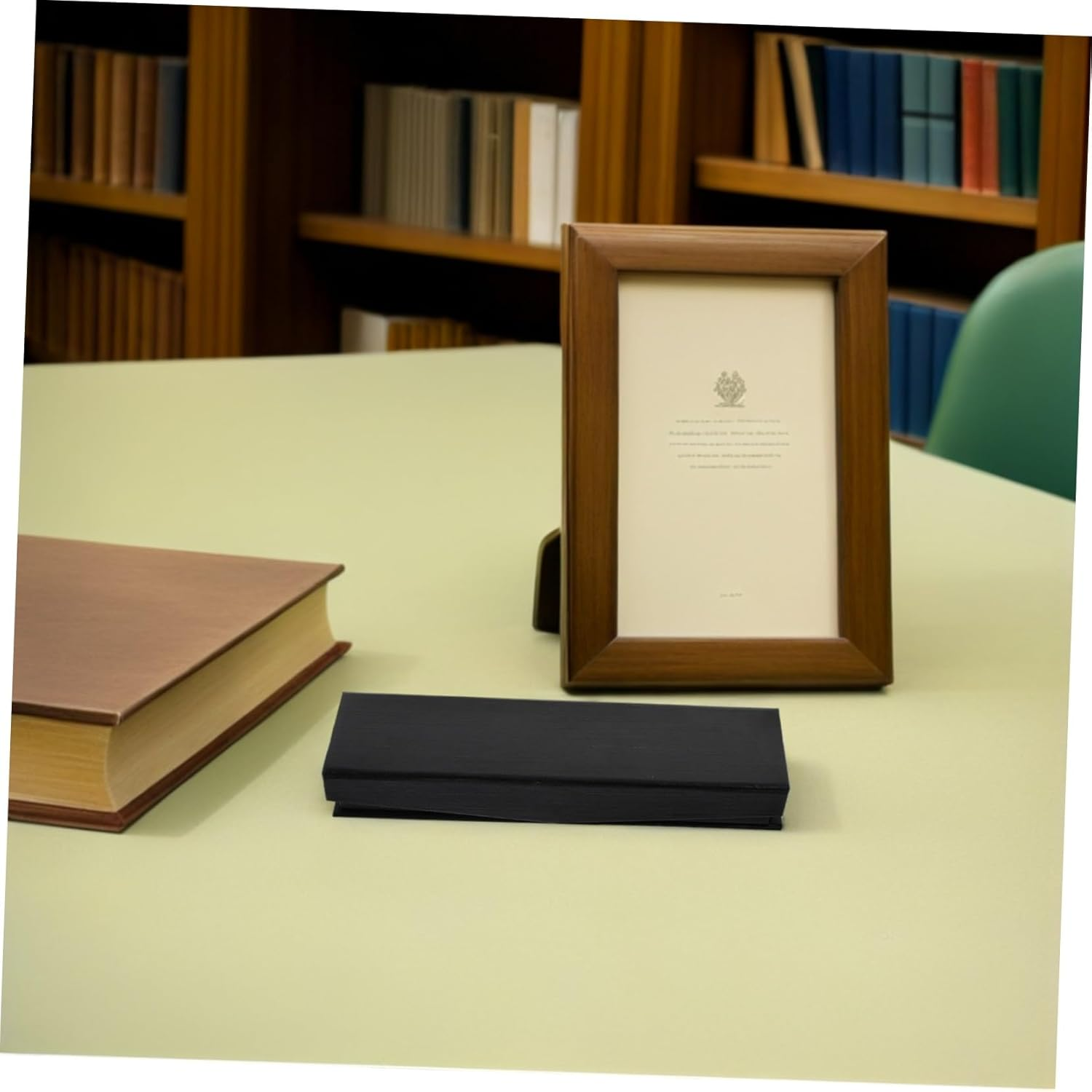 SHINEOFI 10PCS Black Pen Present Boxes Scratch-Resistant Pen Carrying Case for Fit Office Storage Organizer for Business Birthday Souvenir image number 1