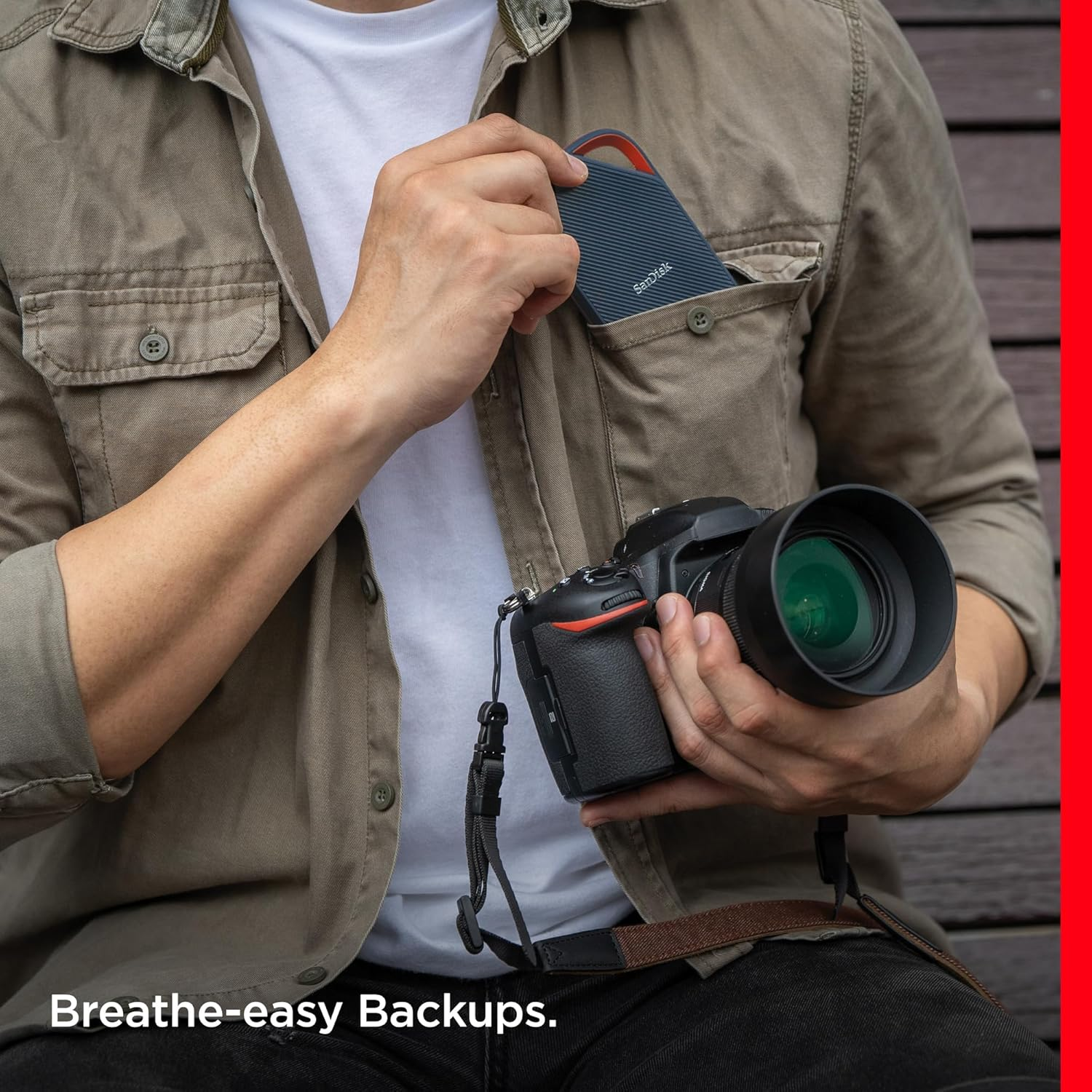 Sandisk SDSSDE82-2T00-G25 Porter Extreme Pro 2 TB Portable SSD image number 1