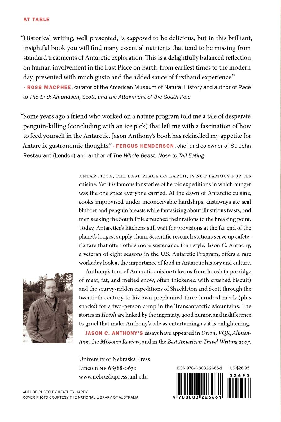 Hoosh: Roast Penguin, Scurvy Day, and Other Stories of Antarctic Cuisine