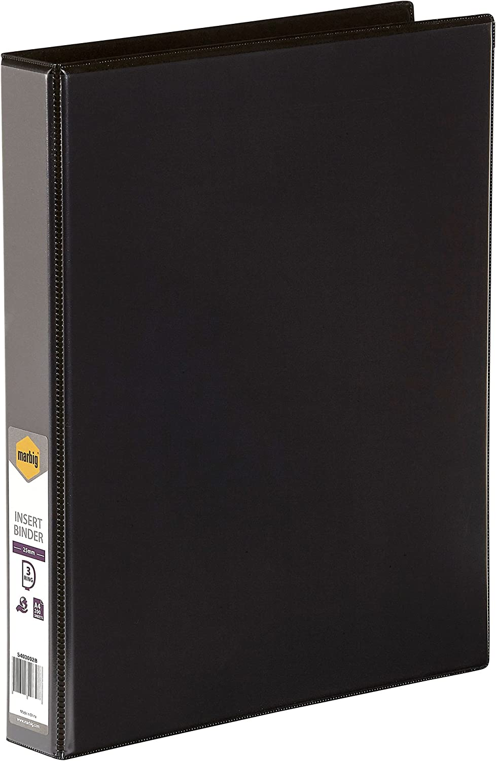 MARBIG(R) 5403002B Insert Binder Clearview A4 25Mm 3D Black image number 6