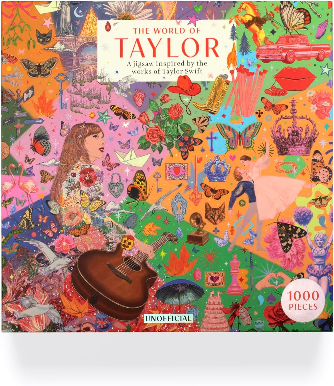 The World of Taylor an Unofficial 1000-Piece Jigsaw Puzzle: Inspired by the Works of Taylor Swift (1) image number 5