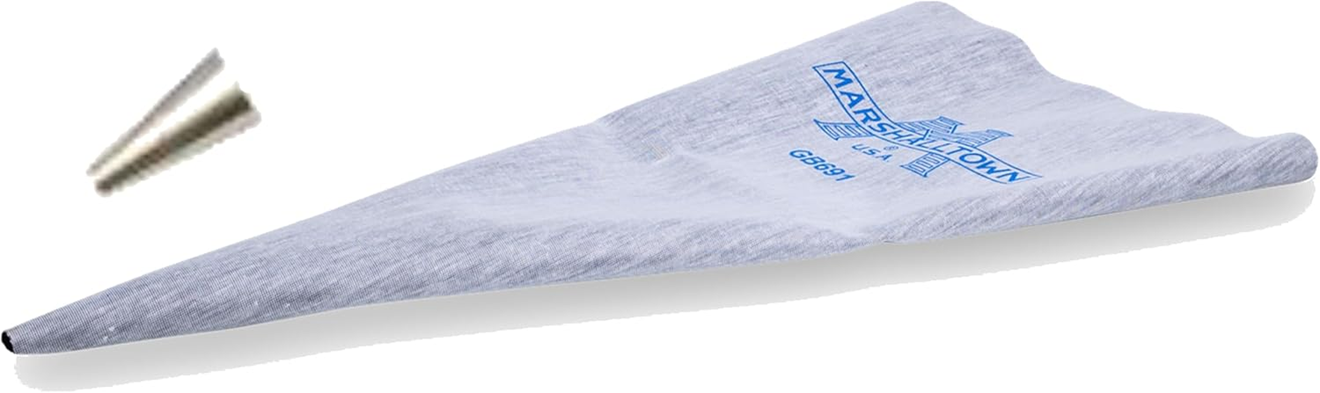 MARSHALLTOWN Masonry Grout Bags for Mortar and Grout, Tiling Tools, Durable Black Vinyl Bag, 12 X 24 Inch, Tip Included, Made in USA, GB692 image number 6