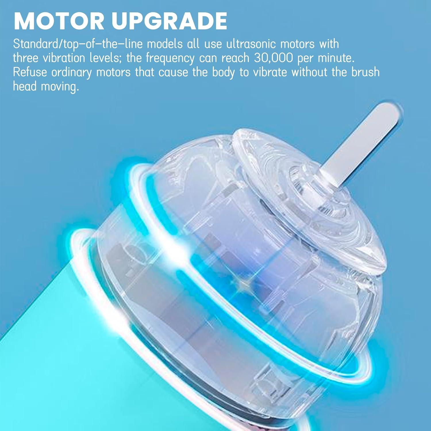 U-Shaped 360&ordm; Ultrasonic Toothbrush, Ultrasonic Kid'S U-Shaped Electric Silicone Brush Toothbrush, Ipx7 Waterproof, Whitening & Plaque Removal, for Age 2-6 (Green)