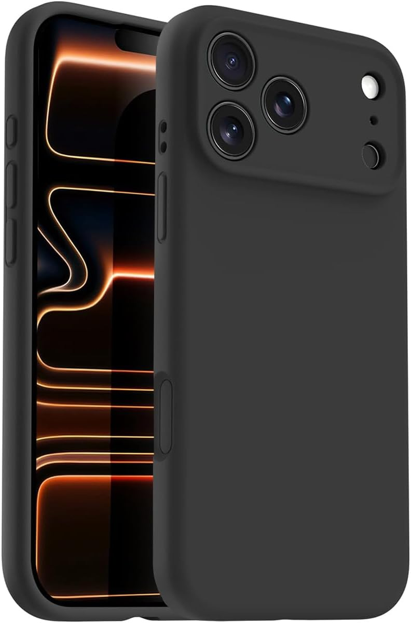 Ultra Protective Magnetic Silicone Case for Iphone 17 Pro Compatible for Magsafe, Full-Body Defense, Superior Shockproof Drop Protection Cover for Iphone17 Pro 6.3'' Stone