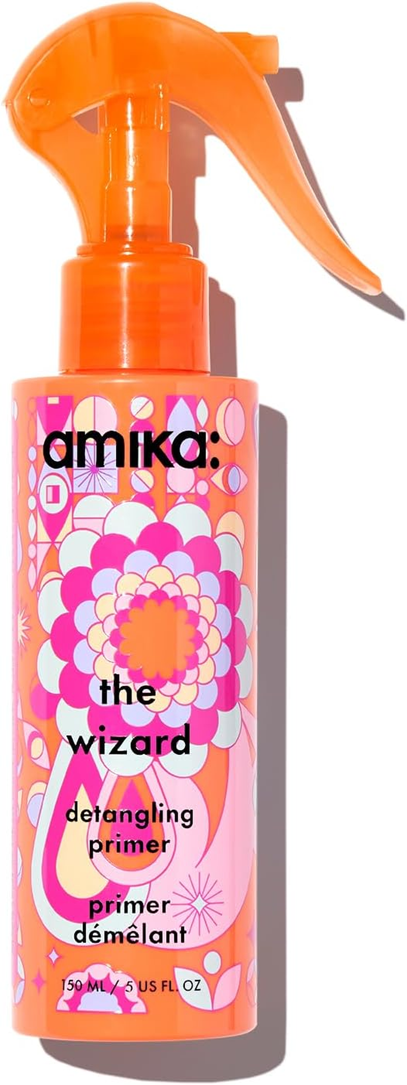 Amika the Wizard Detangling Primer &ndash; Multi-Tasking Hair Detangler & Heat Protectant for Soft, Manageable Hair &ndash; Anti-Frizz Hair Priming Spray with Avocado Oil + Sea Buckthorn &ndash; 150Ml image number 2