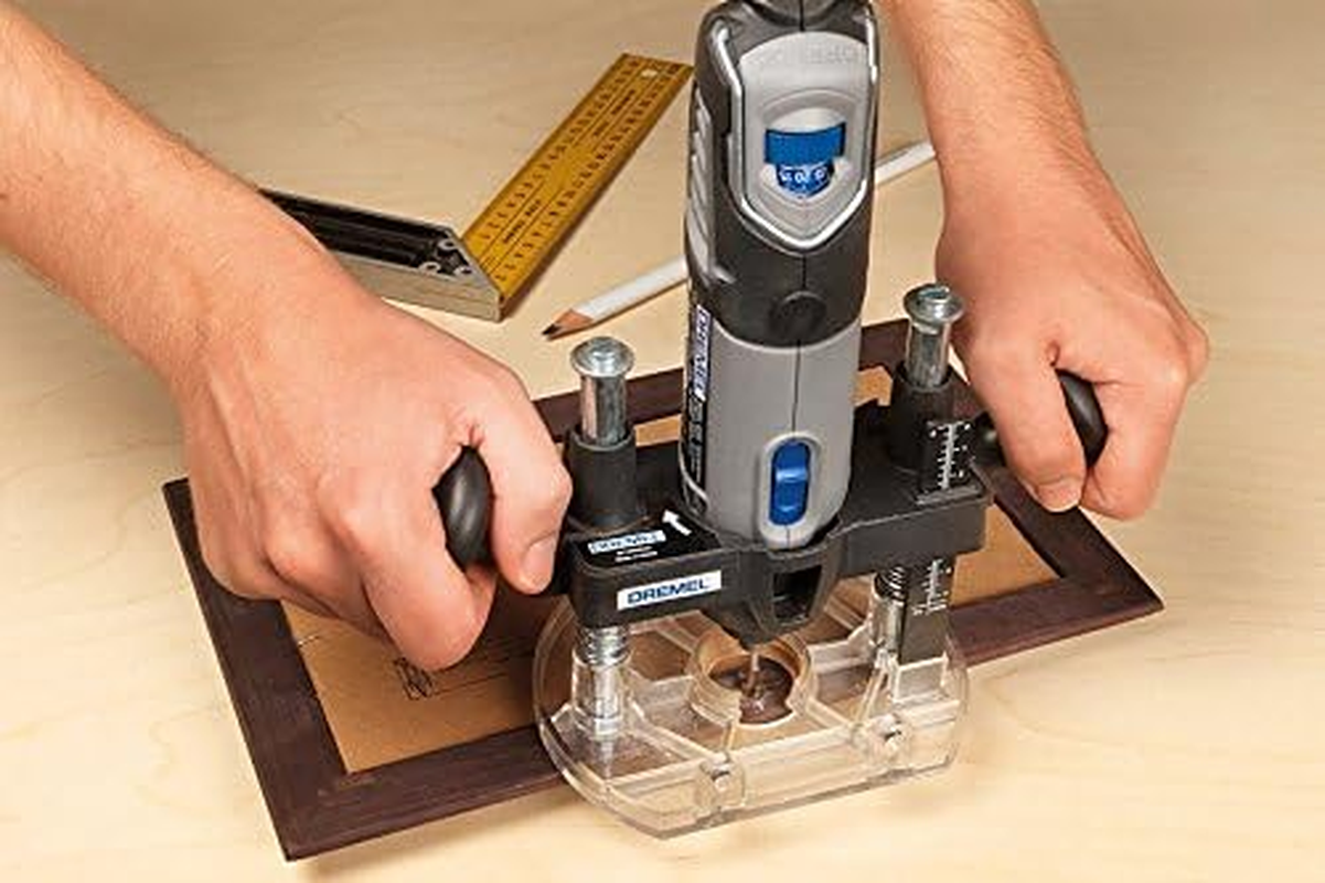 Dremel 660 Router Bit Set, 7 Multipurpose Router Bits for Rotary Tools in Wooden Tool Box, 3.2 Mm Shank image number 3
