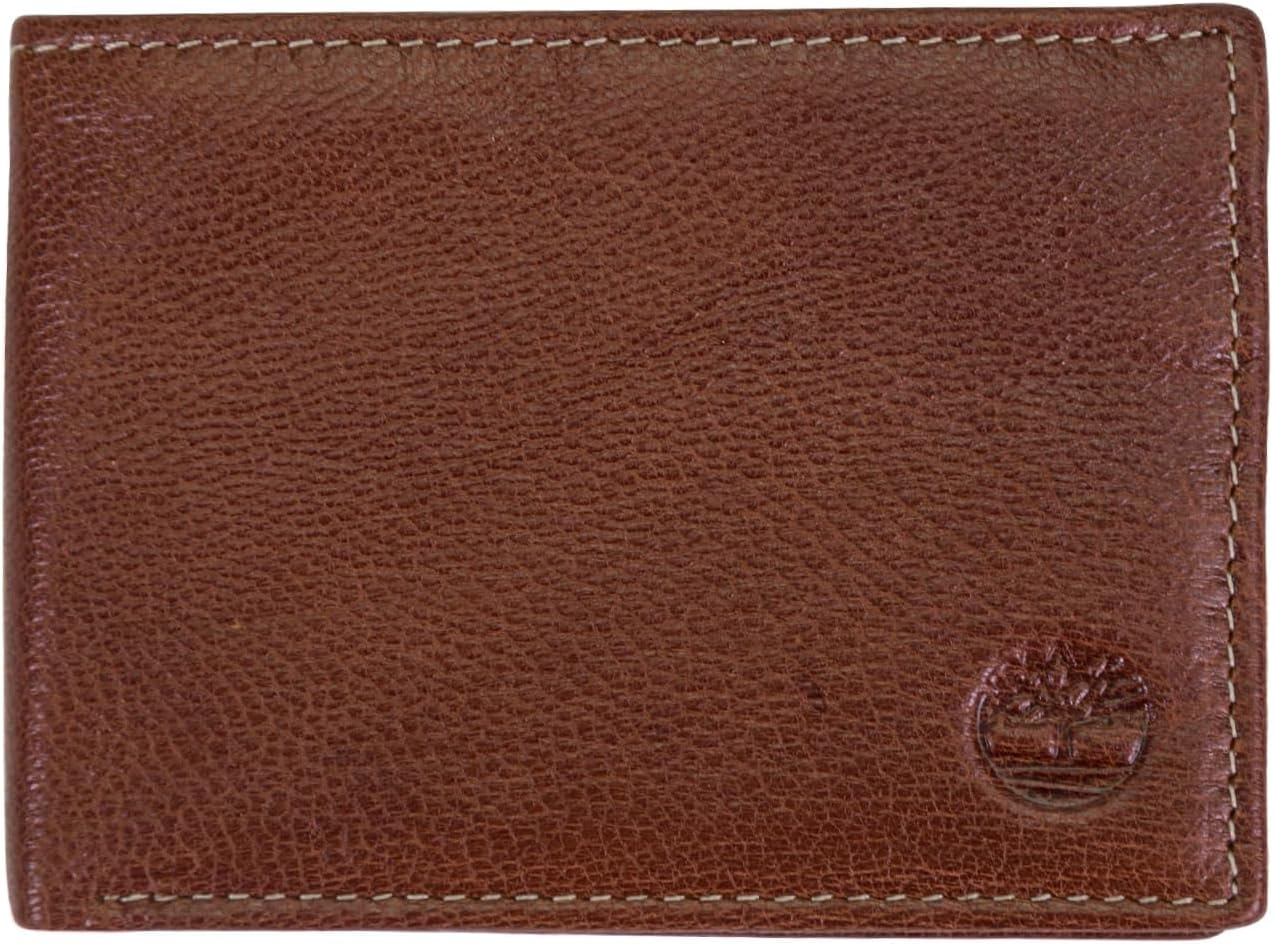Timberland Men'S Genuine Leather Passcase Security RFID Wallet image number 2