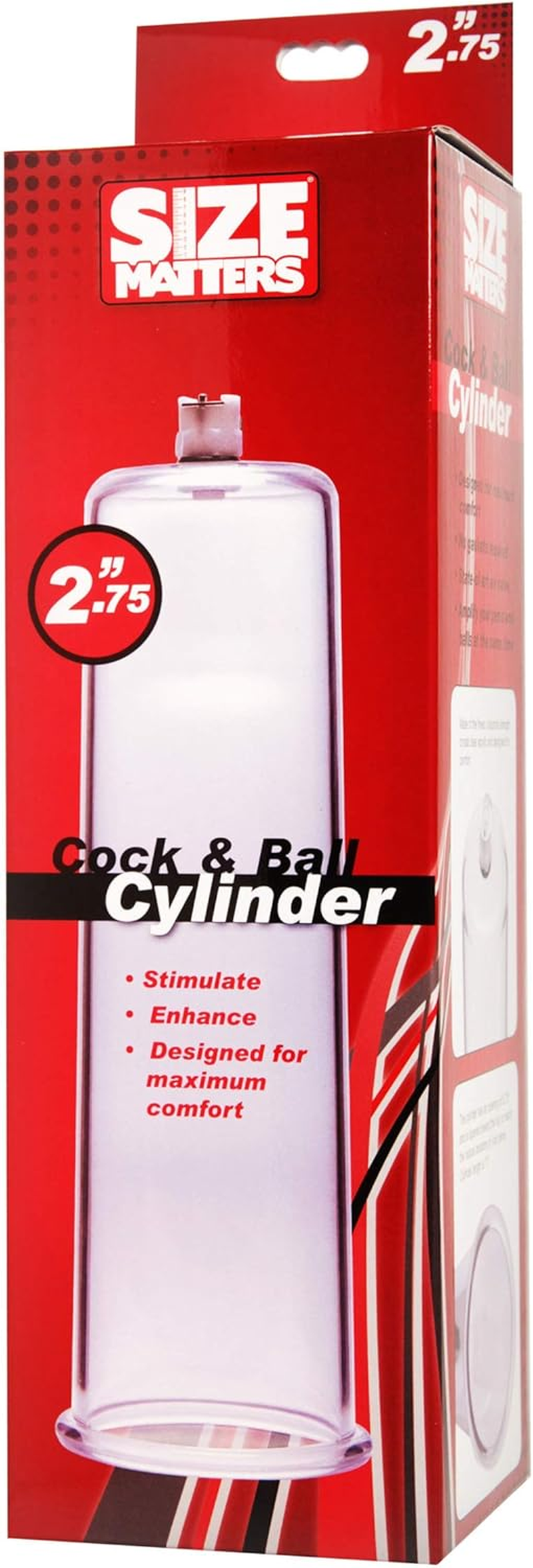 Size Matters Cock and Ball Cylinder, 2.75 Inch