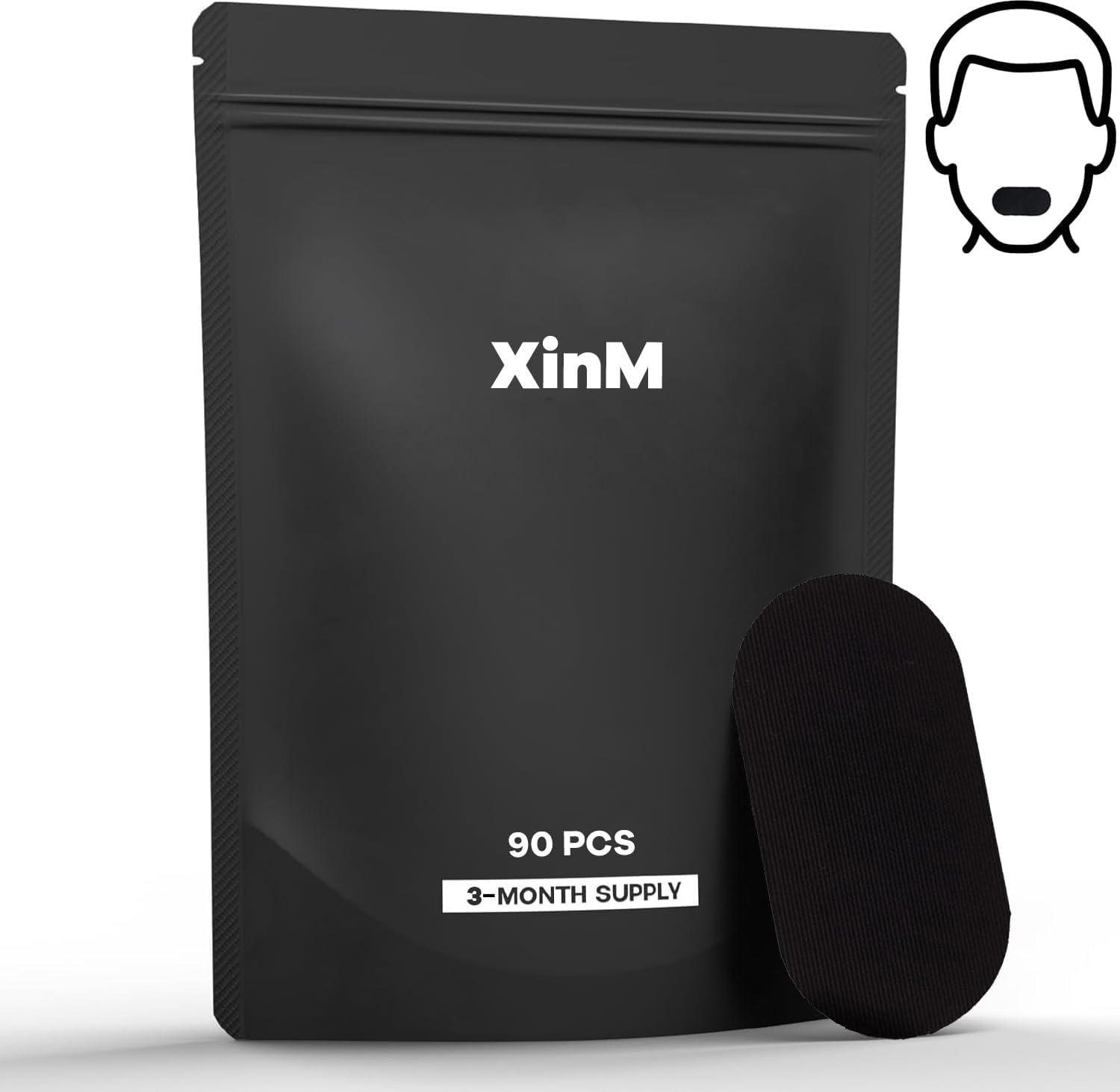 Mouth Tape for Sleeping, Sleep Strips anti Snoring Devices & Snore Reducing Aids - Improve Sleep Quality - 100% Hypoallergenic Sleep Tapes (90 Count) image number 5