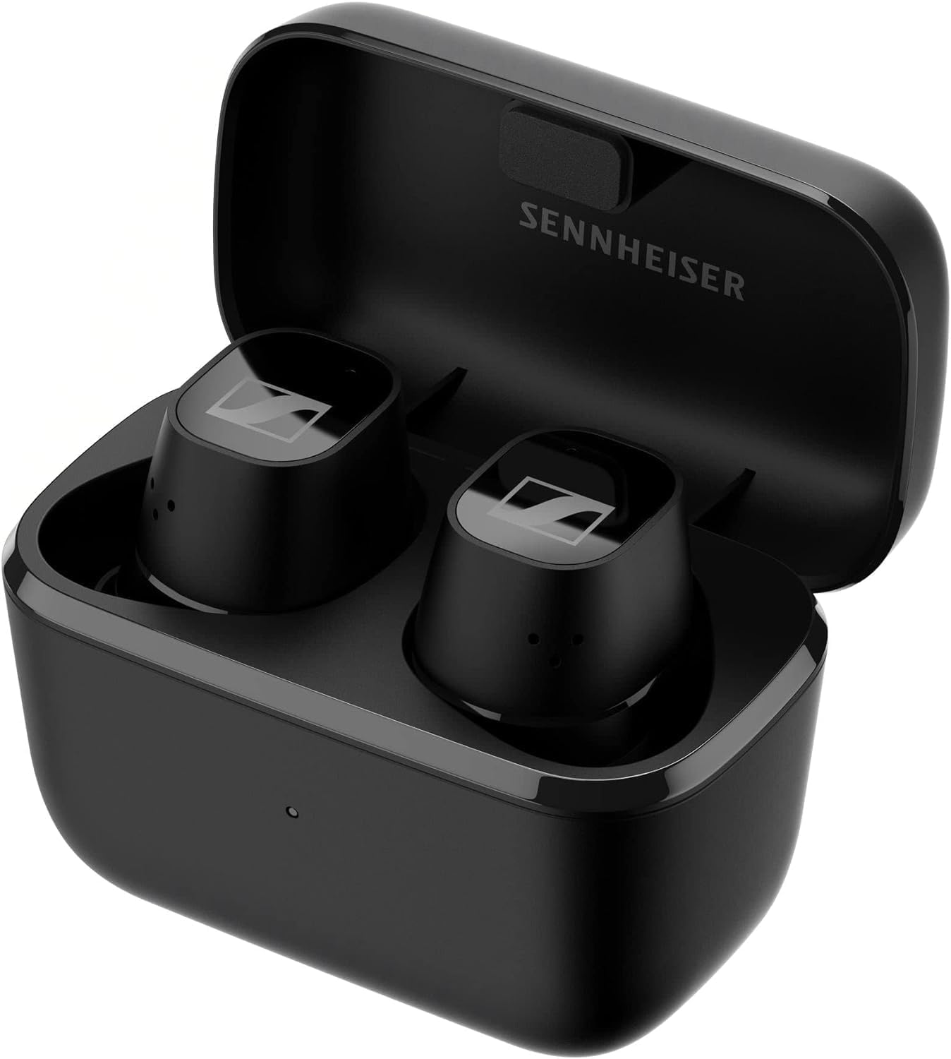 SENNHEISER CX plus True Wireless Earbuds - Bluetooth In-Ear Headphones for Music and Calls with Active Noise Cancellation, Customizable Touch Controls, IPX4 and 24-Hour Battery Life - Black image number 1