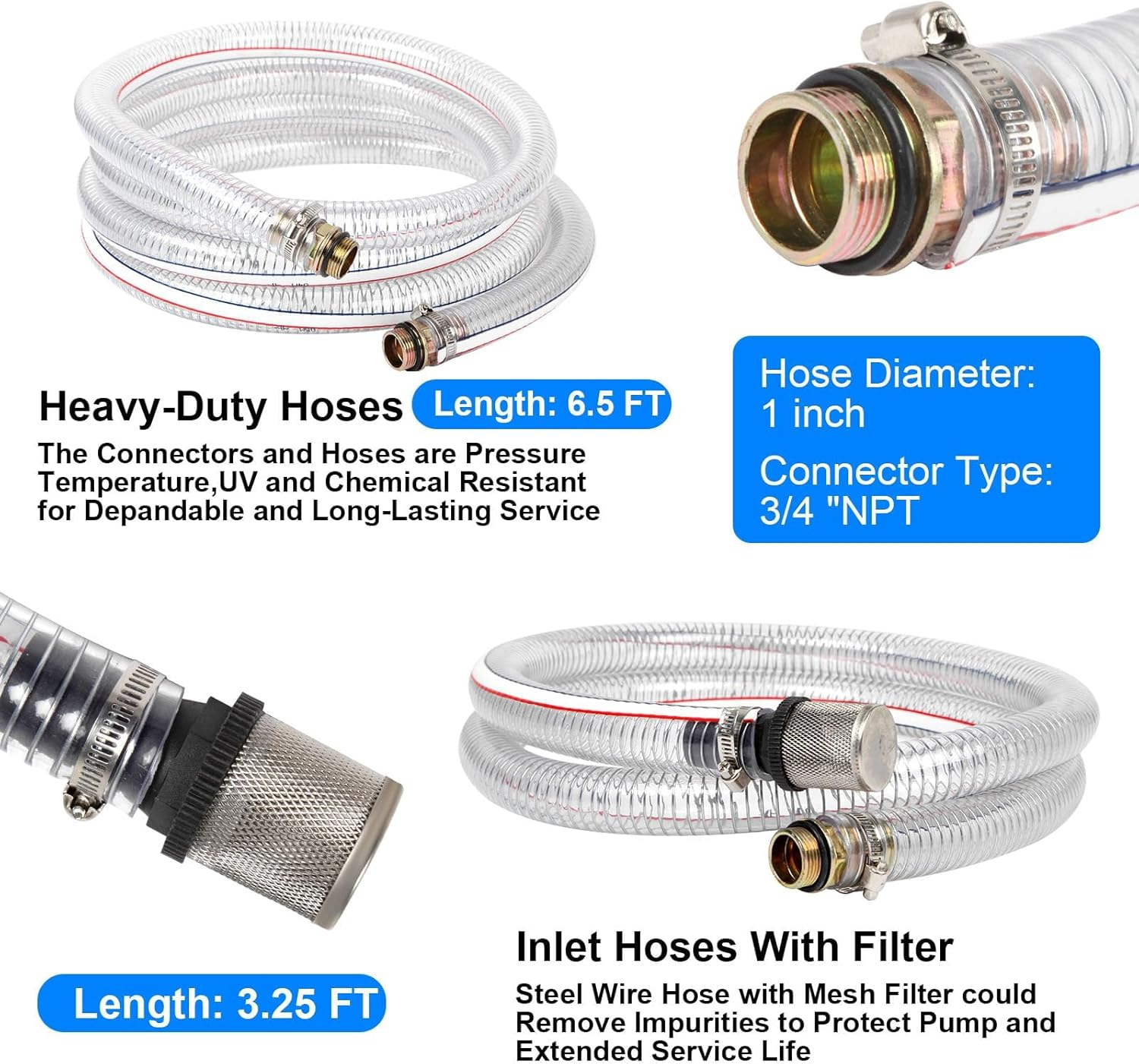 Portable Electric Fuel Transfer Pump, 12V DC Automatic Shut-Off Nozzle and Diesel, Kerosene, Machinery, Transformer, 6 Meters Flexible Digital Display Gun image number 1