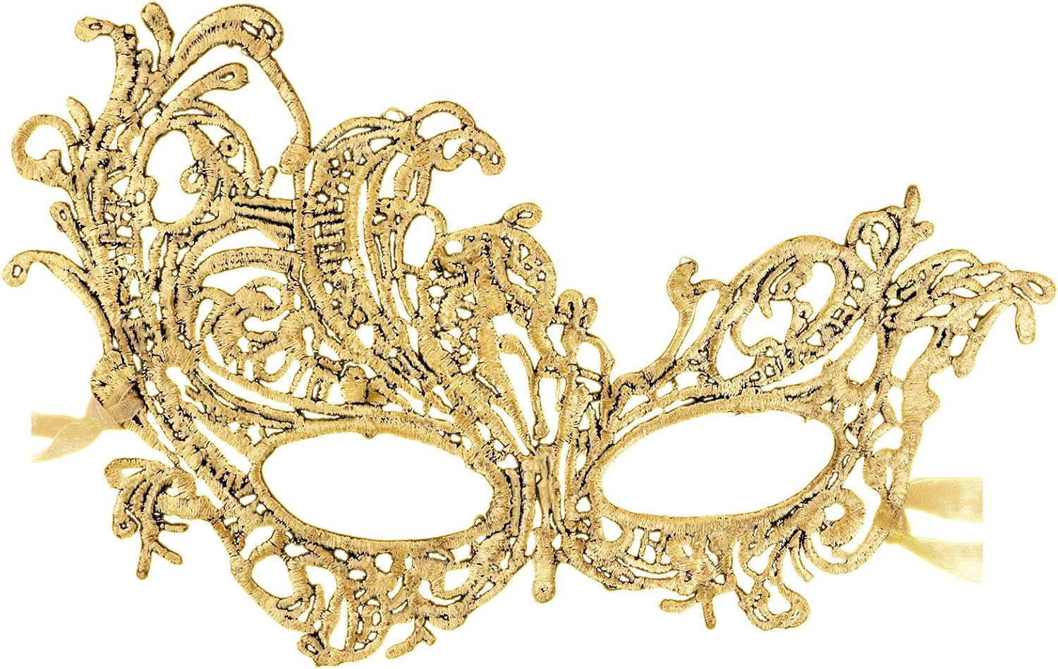 Exlinonline Lace Masquerade Mask Elastic,Fit for Adult,Soft Gentle Material,Specially for Costume,Thememed Party image number 4