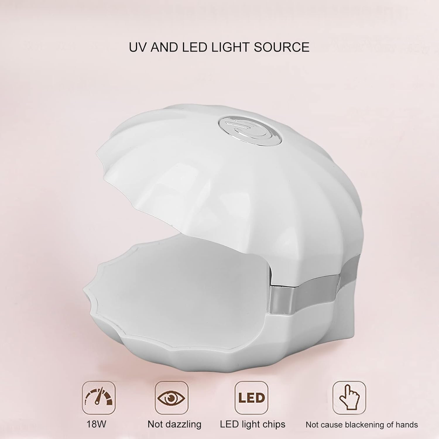 Nail Care Lamp Compact DIY Mini Button Nail Care Lamp image number 5
