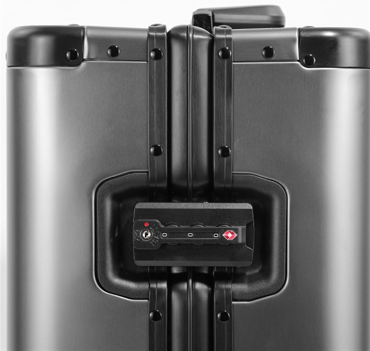 BIRJXVTO Carry-On Suitcase Luggage Luggage Suitcase Alloy Trolley Case Metal Suitcase Silent Universal Wheel Luggage Carry-On Suitcases Carry on Luggages