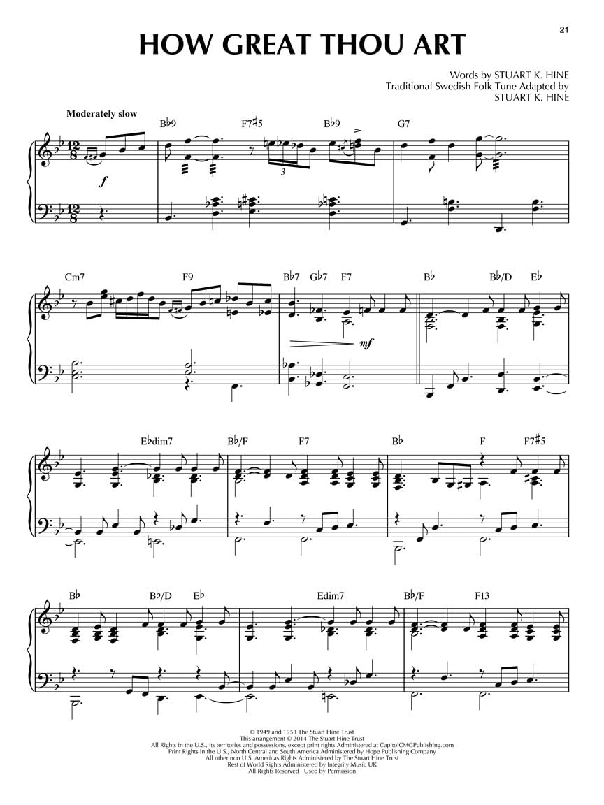 Hal Leonard Gospel Jazz Piano Solos Series Volume 33 Book image number 1