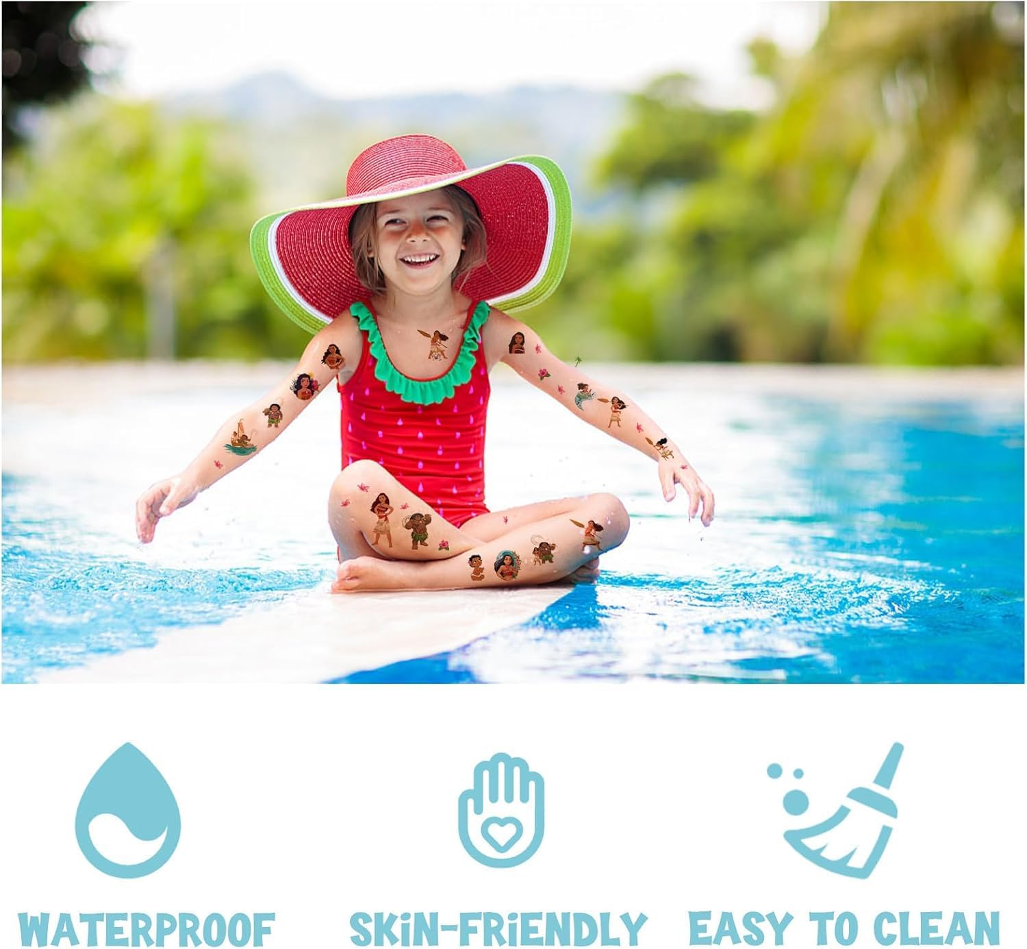 BUYUP 8 Sheets Temporary Tattoos Stickers, Tattoos for Kids,Kids Tattoos Temporary, Birthday Party Supplies Decorations Party Favors, Gifts for Boys Girls School Classroom Rewards - Multi-Buzz Lightyear image number 6