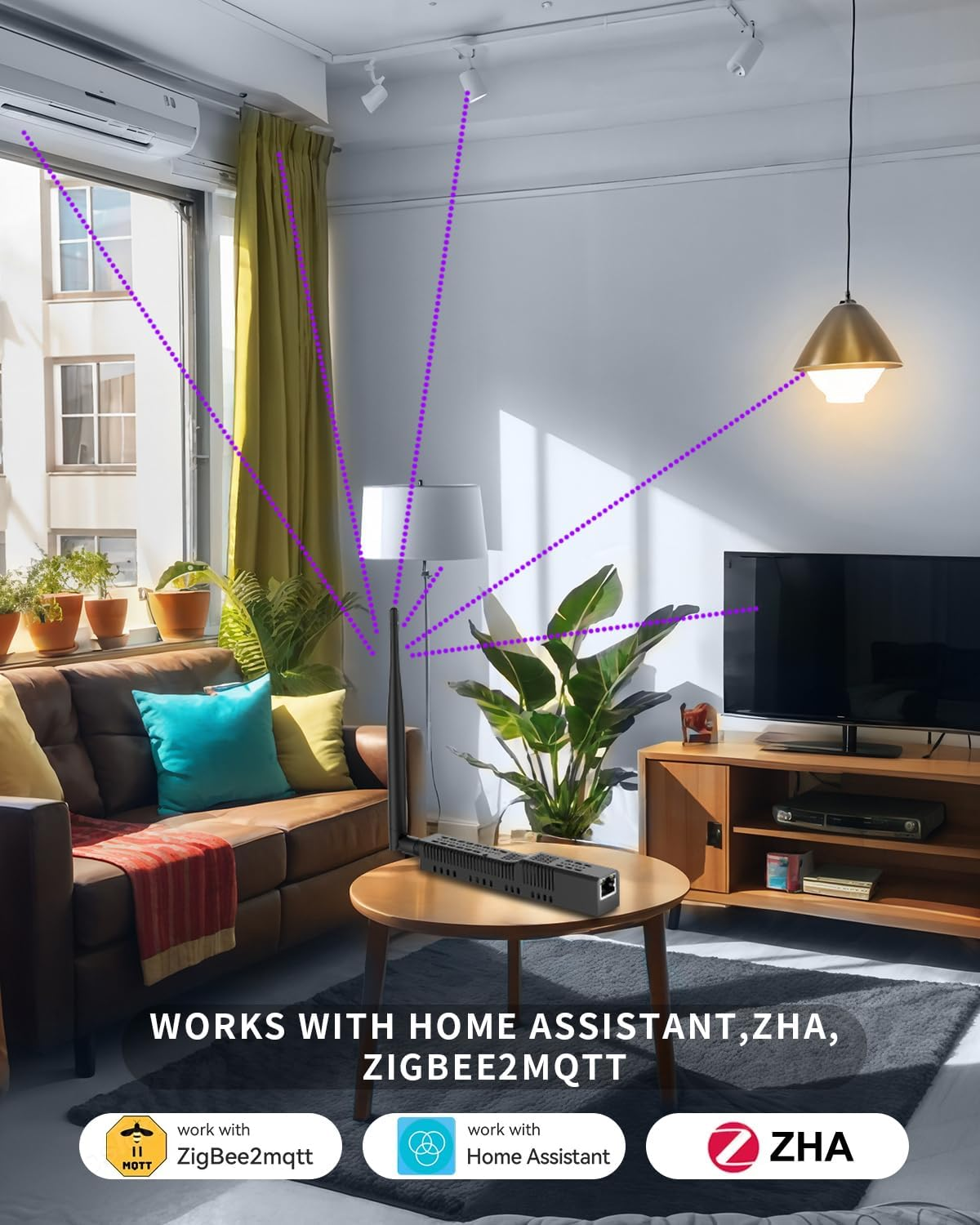 SMLIGHT SLZB-06MG24 Zigbee 3.0 to Ethernet,Usb,And Wifi Gateway Coordinator with Poe,Universal Gateway for Home Assistant/ Zigbee2Mqtt/Zha,Wireless Zigbee 3.0 USB Adapter image number 2