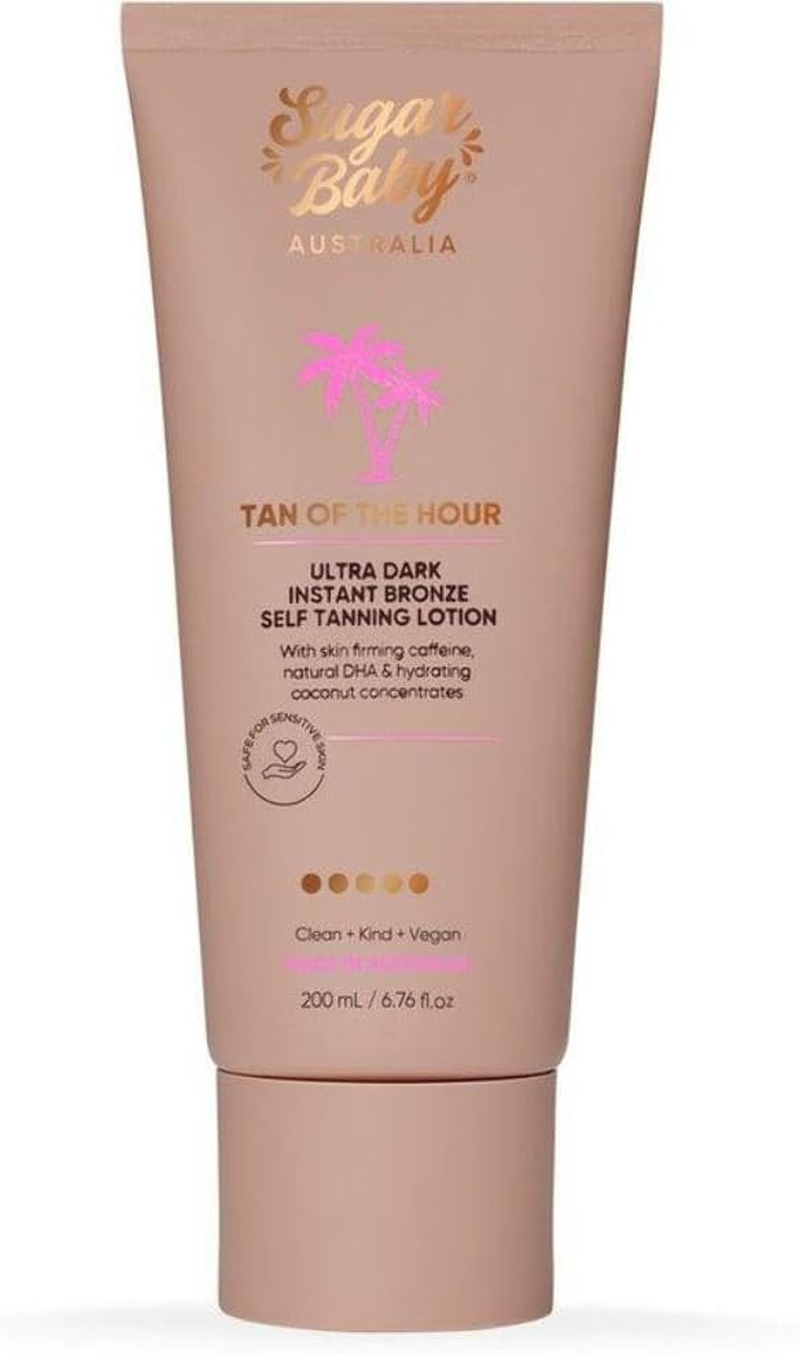 Sugar Baby Tan of the Hour Ultra Dark Instant Bronze Self Tanning Lotion 200Ml image number 1