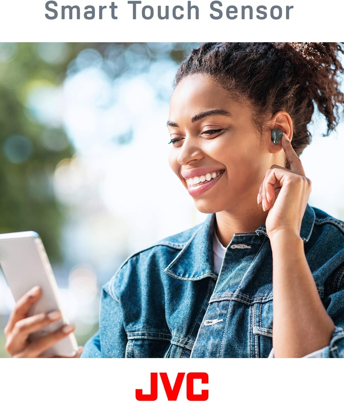 JVC HA-Z250T-G True Wireless Active Noise Cancelling Headphones, Soft & Comfortable Memory Foam Earplugs, 3 Sound Modes, BT 5.3, 28 Hours Battery Life, Green - Green image number 6