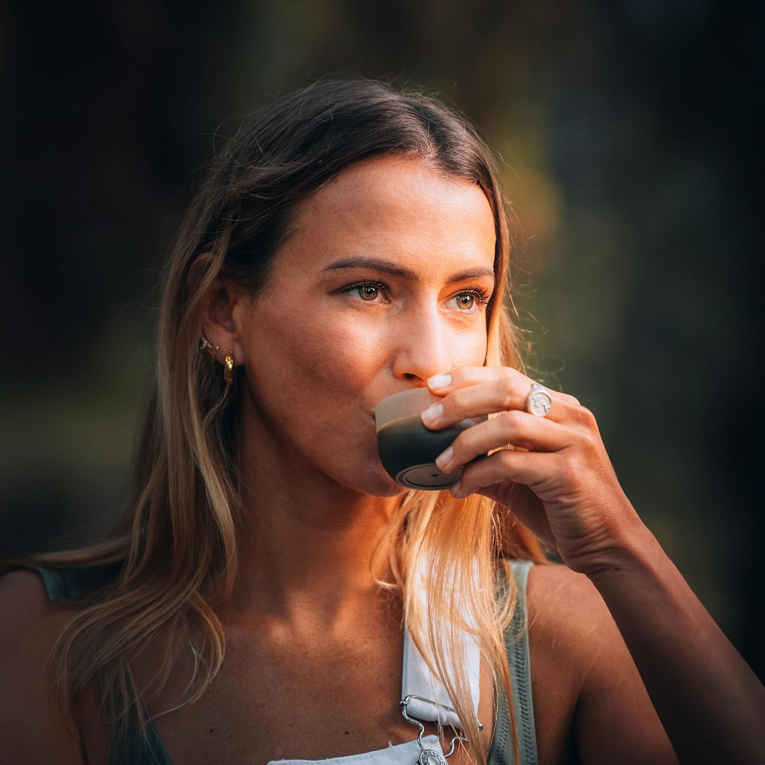 WACACO Minipresso GR2 Espresso Machine Compatible Ground Coffee, Portable Coffee Maker 18 Bar Manually Operated, Espresso Maker on the Go,Ultra-Small for Travel Camping Fishing Climbing Riding image number 2