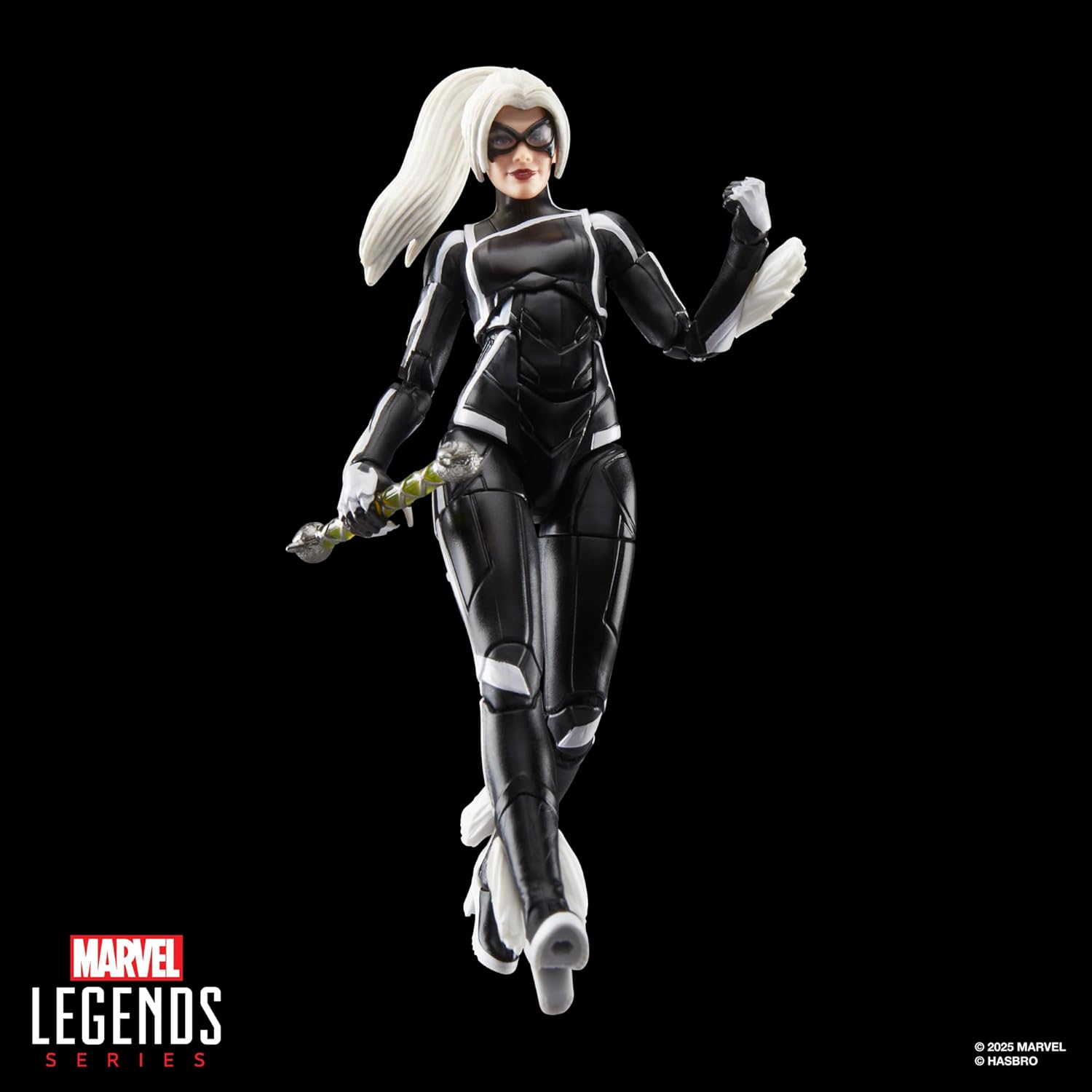 Marvel Legends Series Gamerverse Black Cat Felicia Hardy, Spider-Man 2 Video Game -Inspired Collectible 6 Inch Action Figure image number 3
