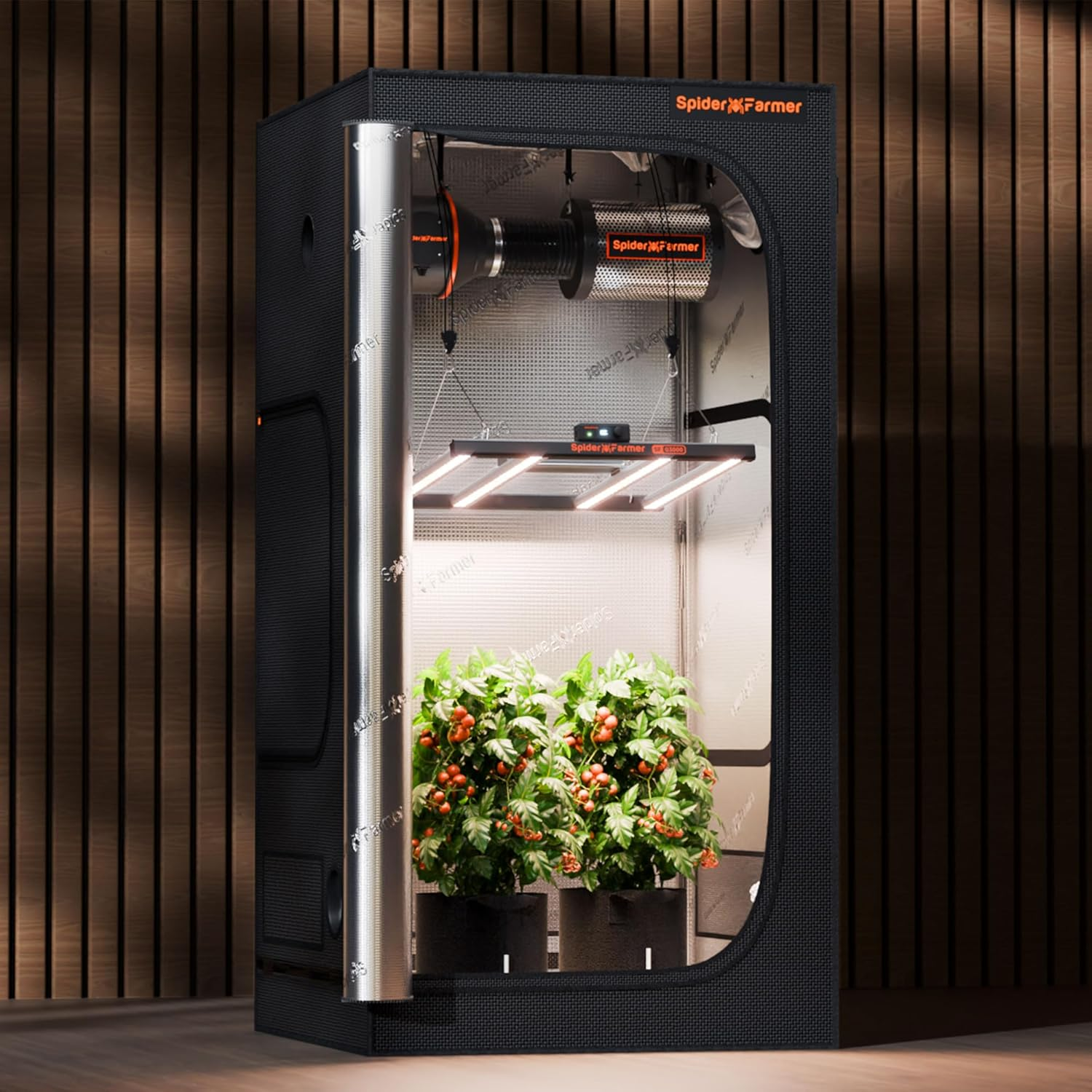 Spider Farmer G3000 Bar Style LED Grow Lights 300W with 896 Pcs Diodes 3X3Ft Coverage Full Spectrum Dimmable Growing Lamp for Indoor Plants - Sf-G4500 image number 2