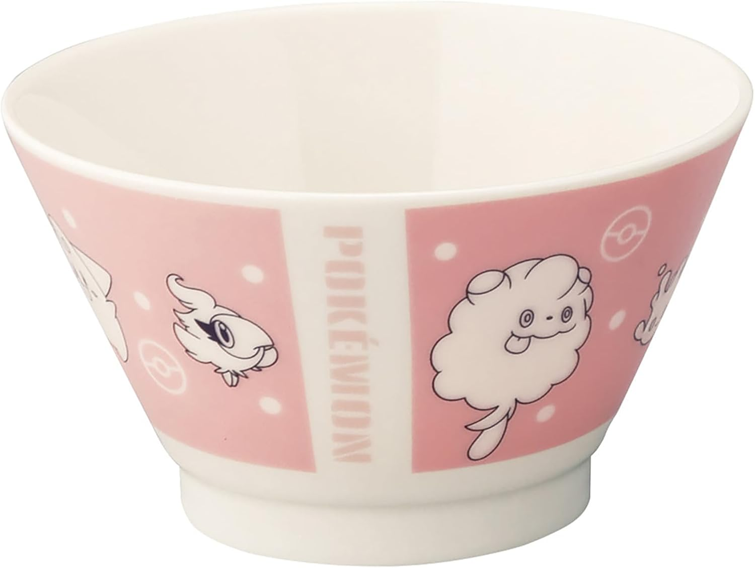 Yamaka Shoten PM271-351 Pokemon Rice Bowl, Approx. 4.7 X 2.8 Inches (12 X 7 Cm), 12.8 Fl Oz (360 Ml), Fairy Pokemon Goods, Miscellaneous Goods, Tableware, Type Series 3, Pink image number 4