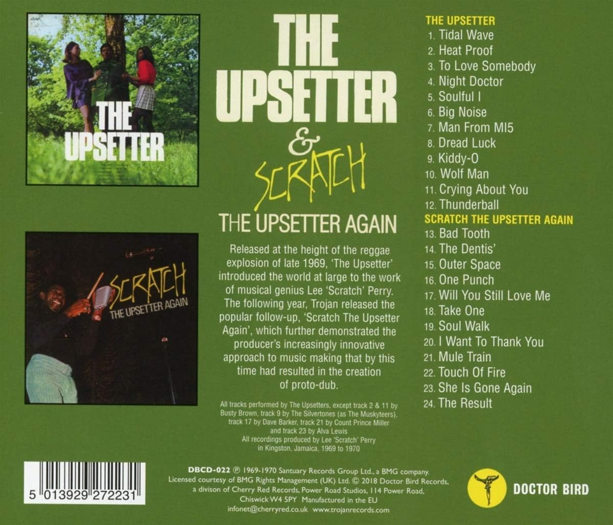 The Upsetter / Scratch the Upsetter Again: 2 on 1 Original Albums Edition image number 1