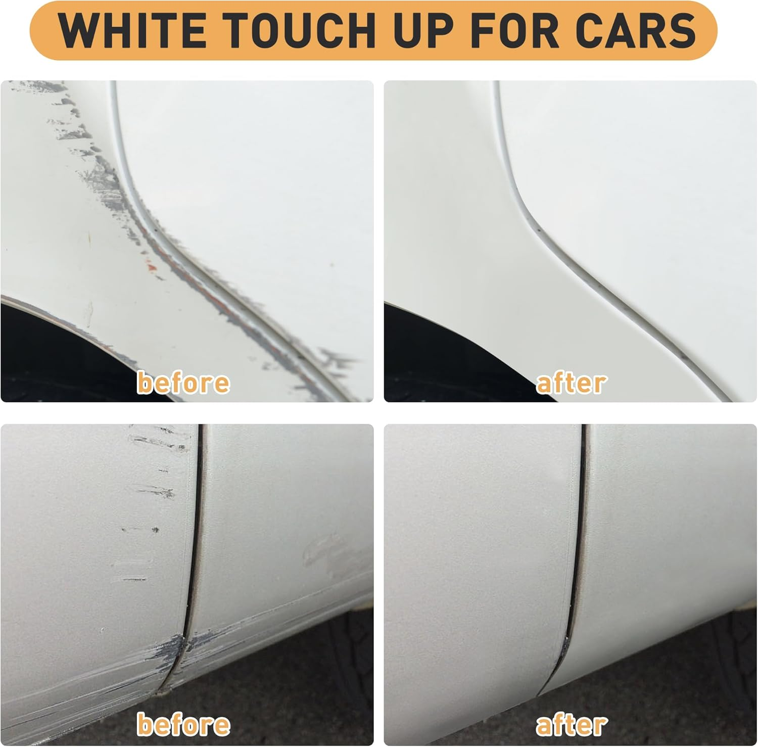 SELEAD Tire Marker White - 8 Pack Paint Pens for Car Tires Lettering, Premium Professional Oil-Based Ink, Waterproof Non-Fading Permanent Markers image number 4