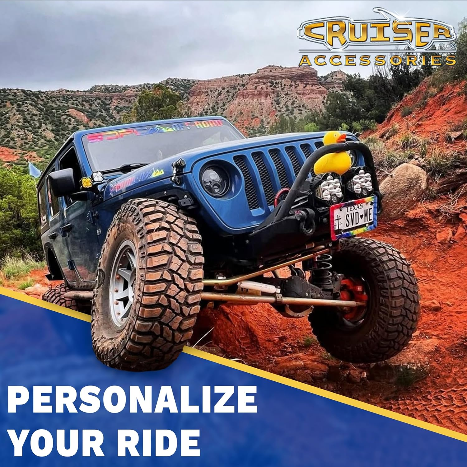 Cruiser Accessories Classic Frames Princess Heart Black Metal License Plate Frame - Bling Crystal Inlays image number 5