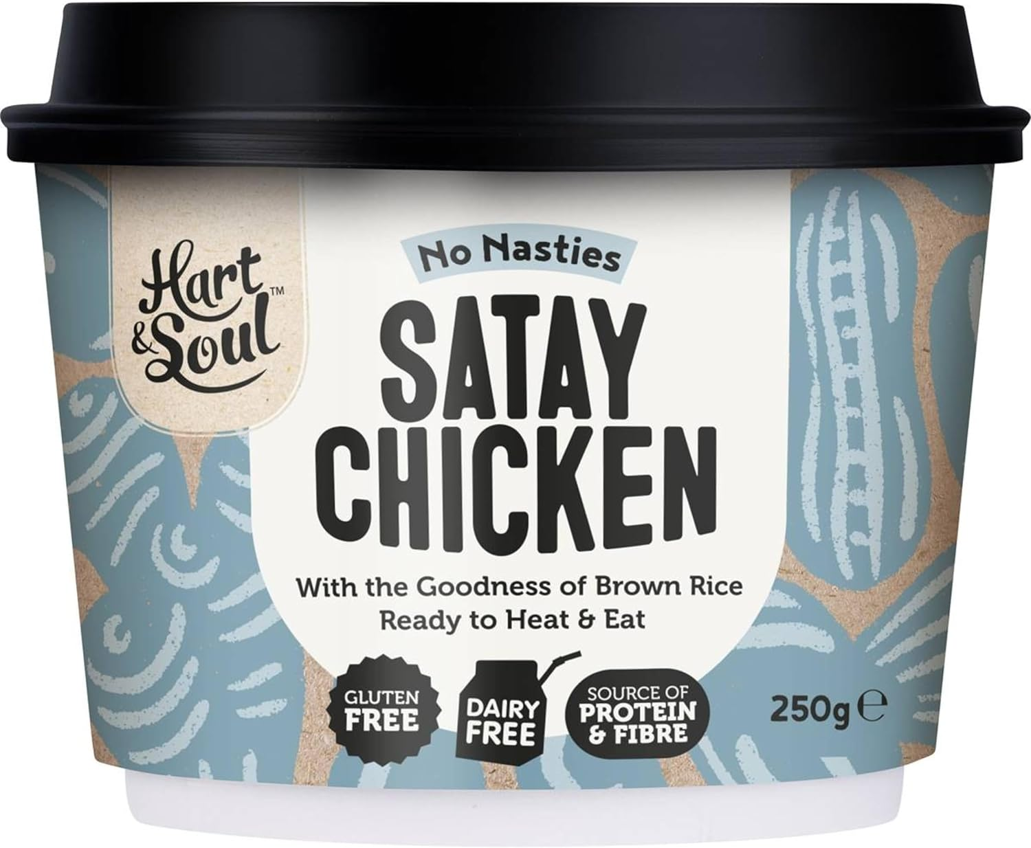 Hart and Soul Satay Ready Meal 250 G