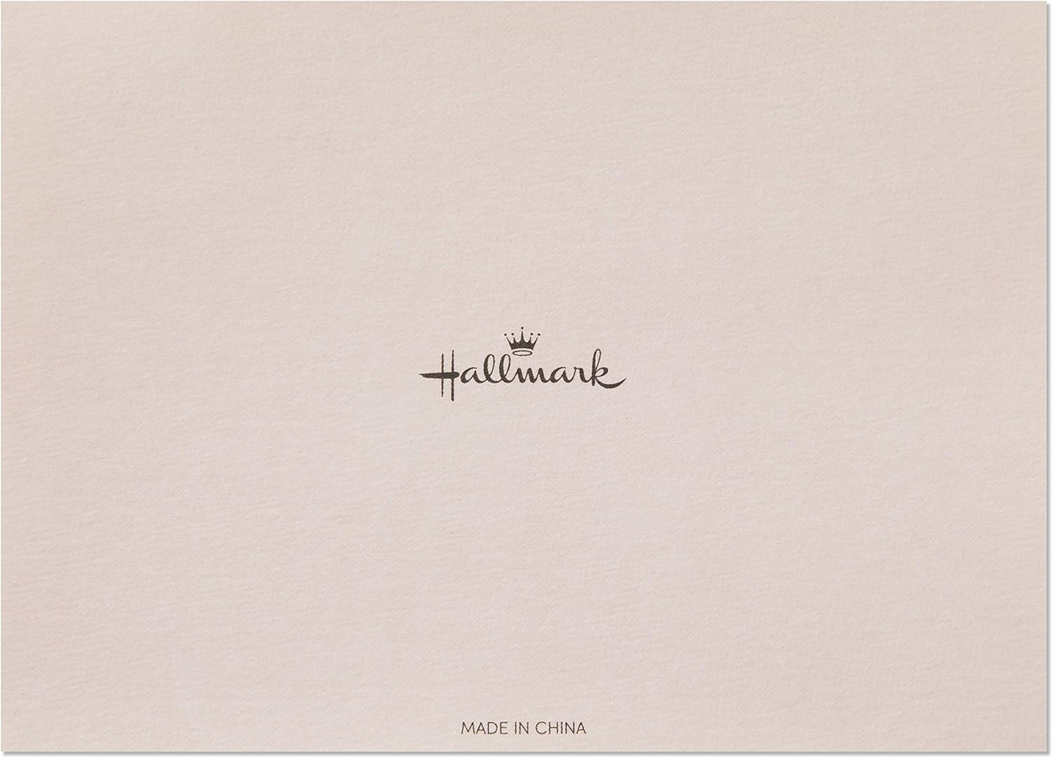 Hallmark Pack of 10 Blank Cards with Envelopes, Floral Wreath Heart image number 1