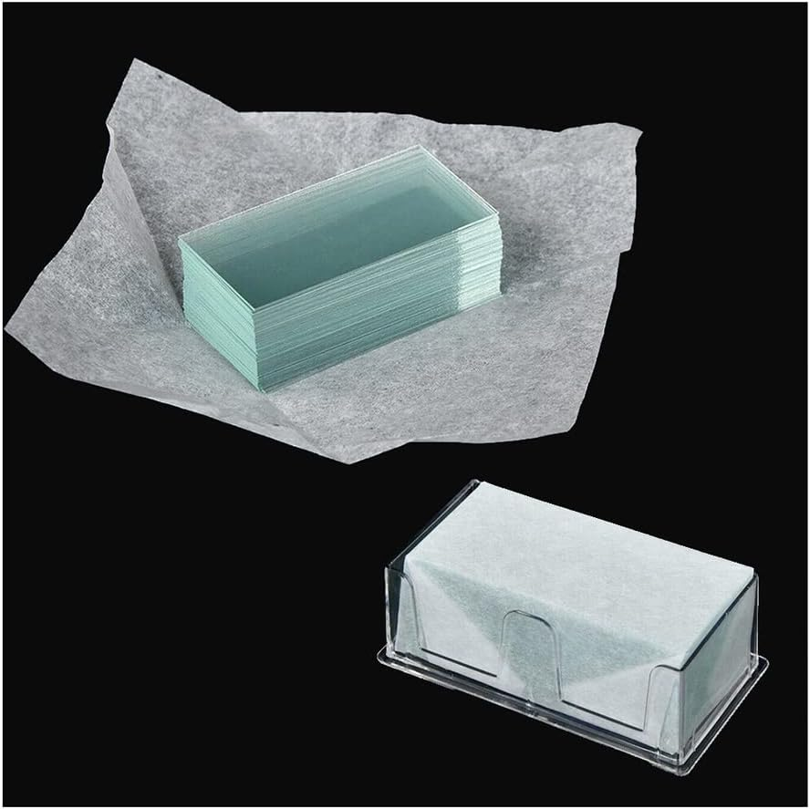 Microscopes Equipment Microscope Rectangle Microscope Cover Glass 24X32Mm/24X40Mm/24X50Mm/24X60Mm 100Pcs/Box Coverslips for Specimen Preparation(24X40Mm) image number 5