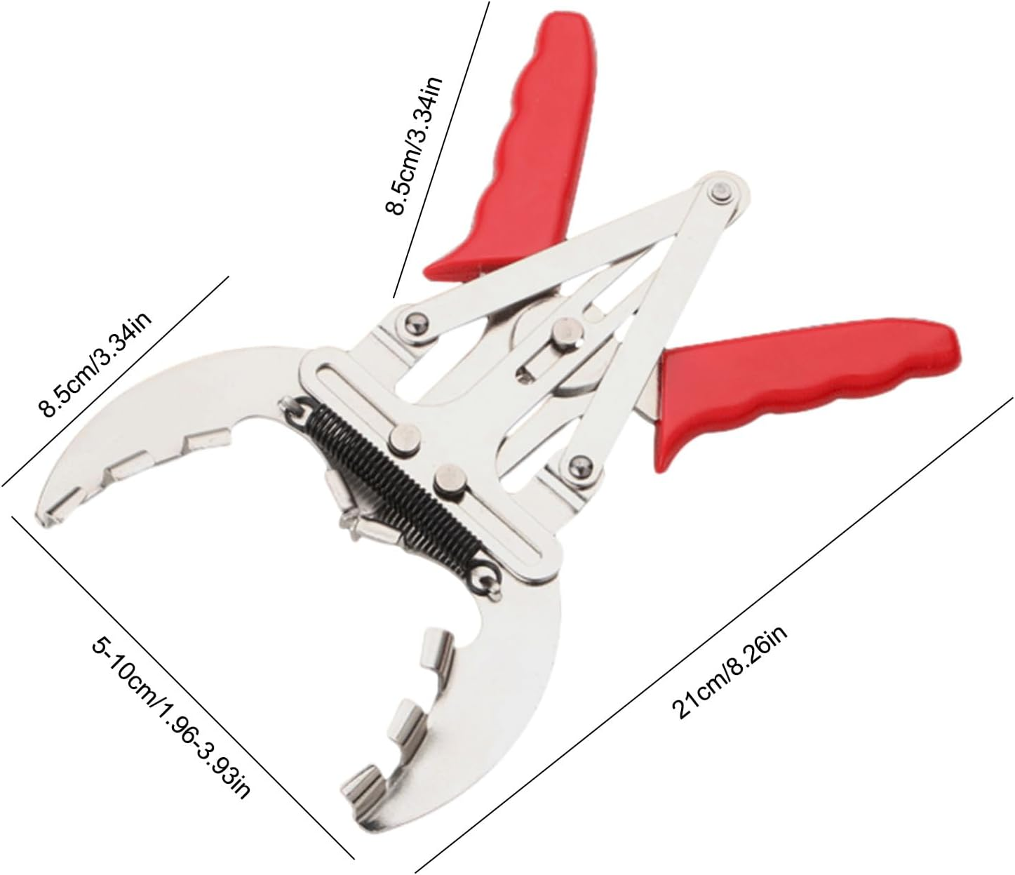 Piston Ring Pulling Pliers - Car Auto Piston Ring Compressor Plier Tool | Professional Maintenance Tools for Cylinder Piston Rings - B image number 7