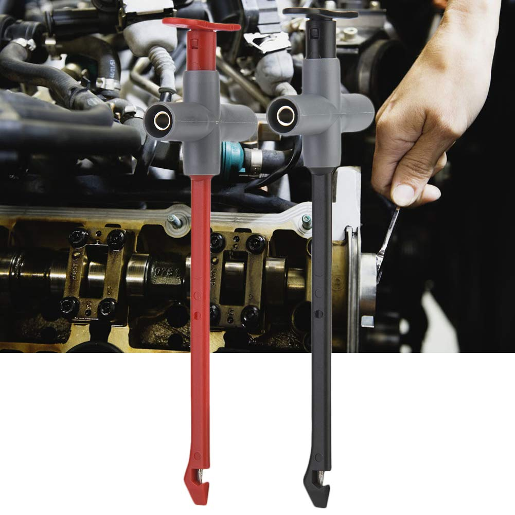 Wire Piercing Probe, 2Pcs P5010 Digital Multimeter Test Clips 4Mm Test Lead Probe Auto Puncture Probe Replaceable Car Testing Repairing Accessories image number 3