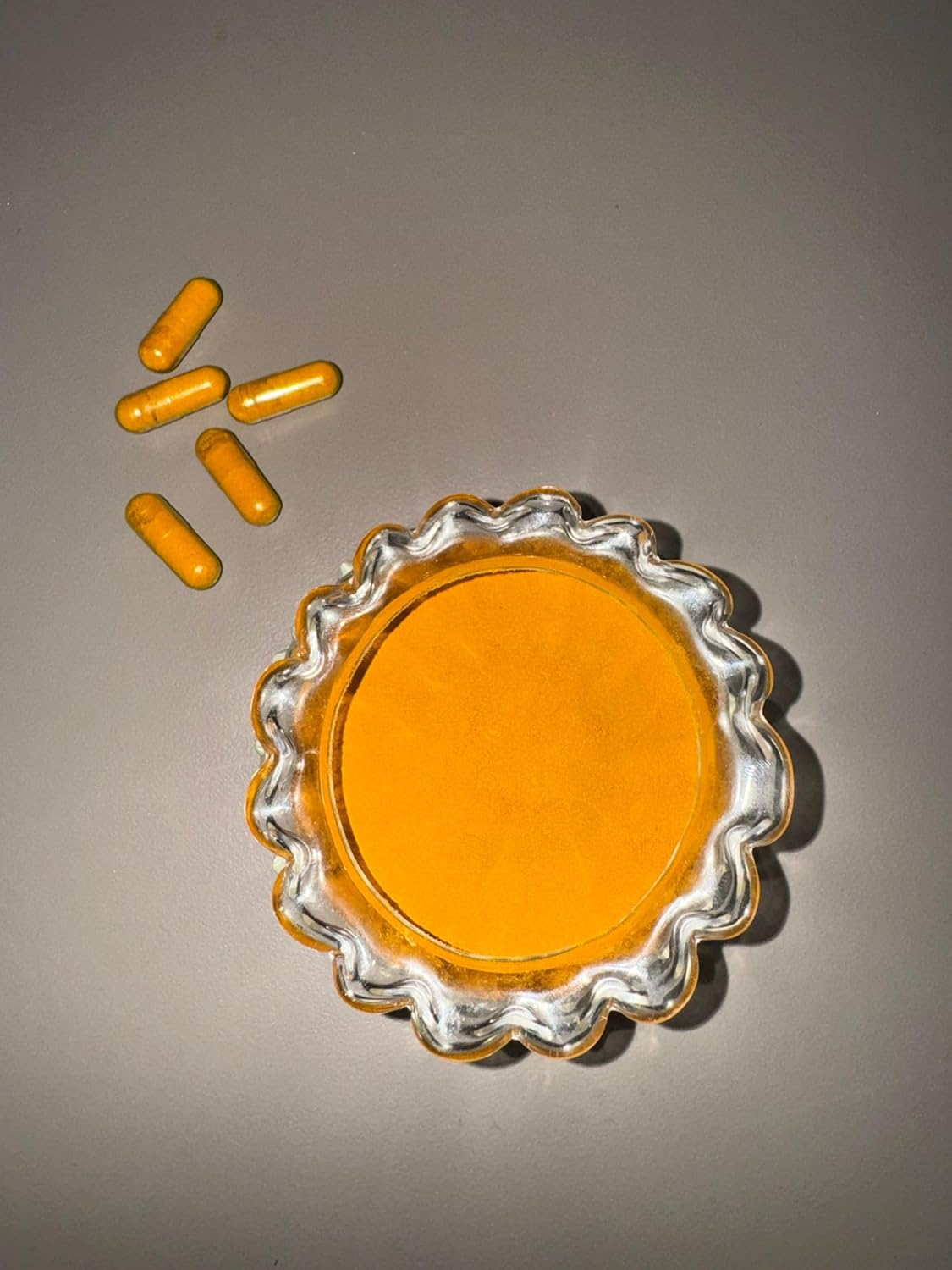 Turmeric Organic Capsules Herbal Supplement Curcumin Vegan GMO Free Natural 1000Mg per Serving 60 Count image number 3