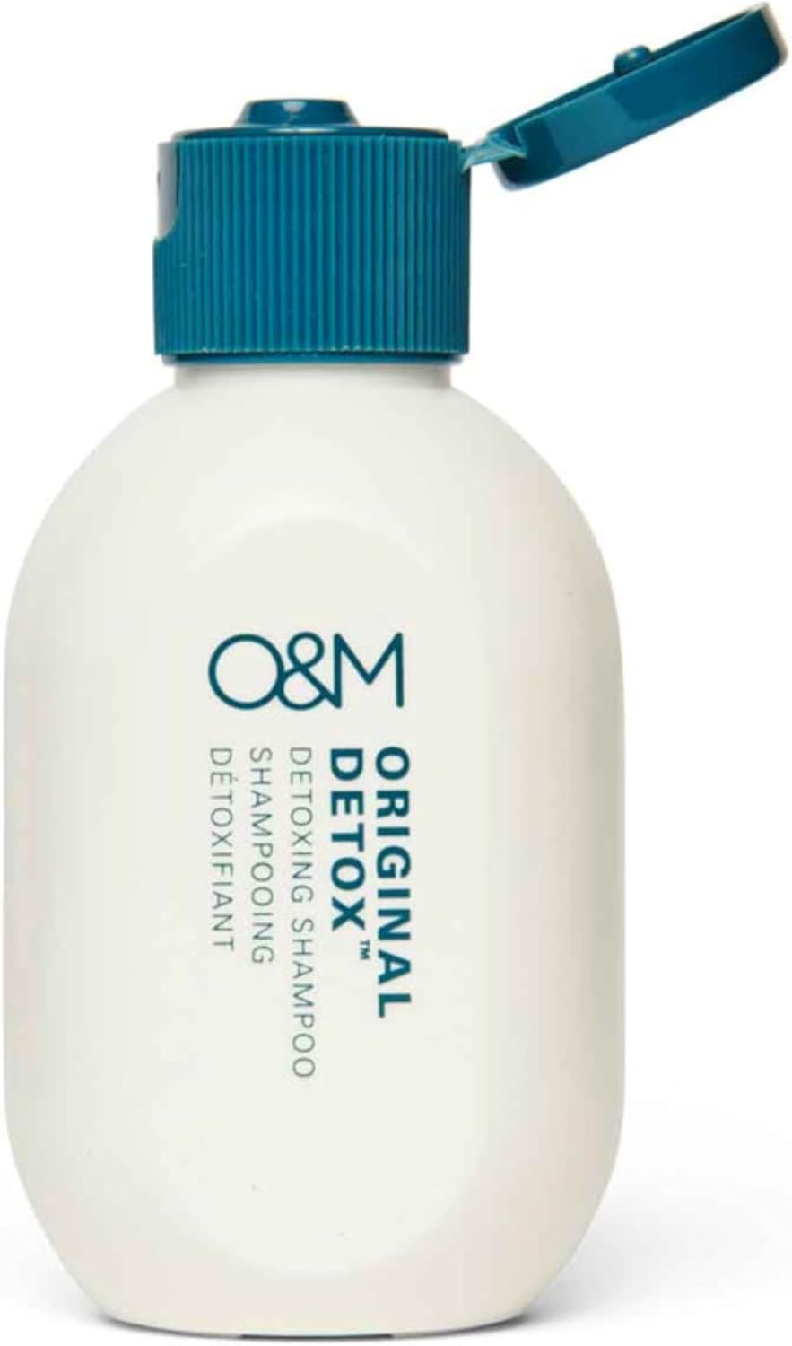 O&M Original Detox Shampoo Mini - 50Ml - Colour Safe, Clean from Sulfates, Parabens, Silicones, MIT, Phthalates, Triclosan, Propylene Glycol & Gluten, PETA Certified & Vegan, Australian Made, PCR Packaging image number 1