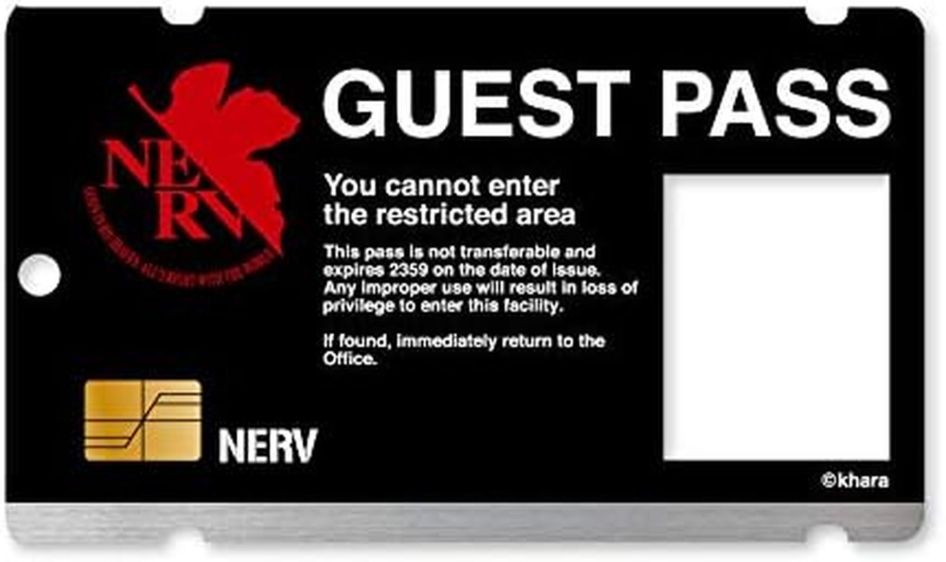 Evangelion NERV Acrylic Pass Case (Type A) image number 3