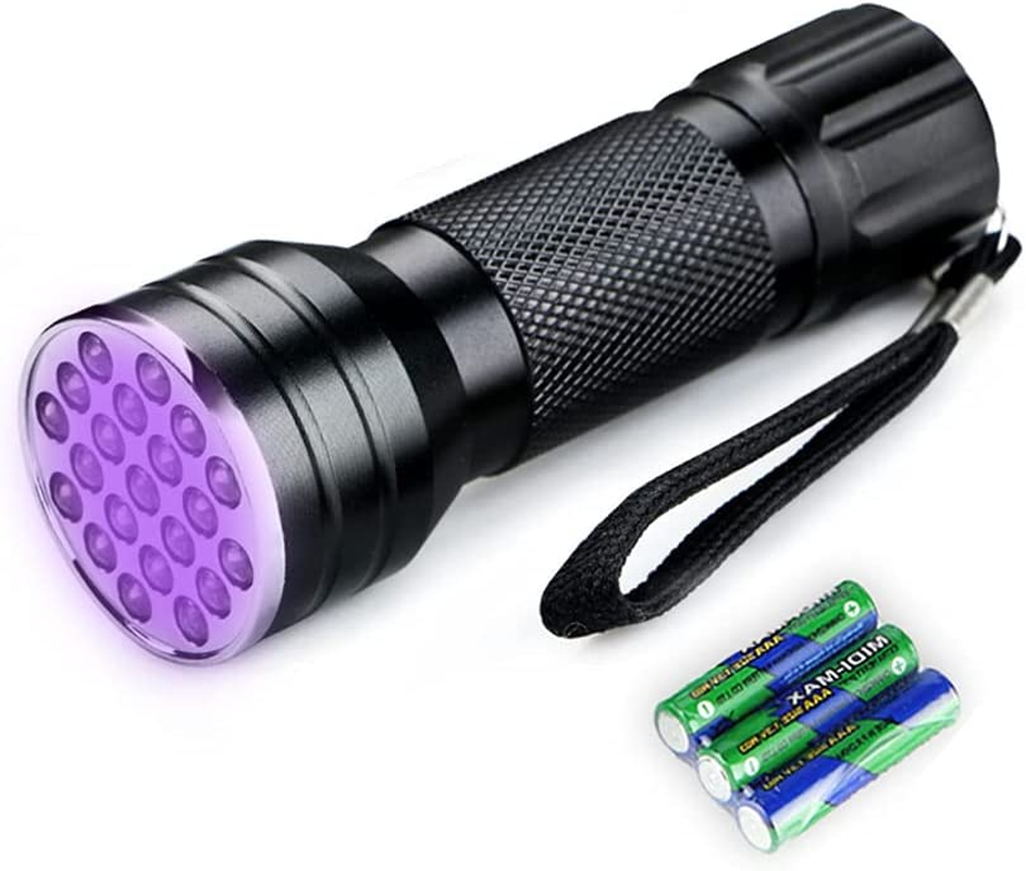 LED Rechargeable Flashlight,Super Brgiht Tactical Flashlights1200Lm,Pocket Flashlight Includes a USB Charging Cable,Retractable,With 5 Modes,Camping and Emergency Use (1Pack-Black Light Flashlight) image number 4